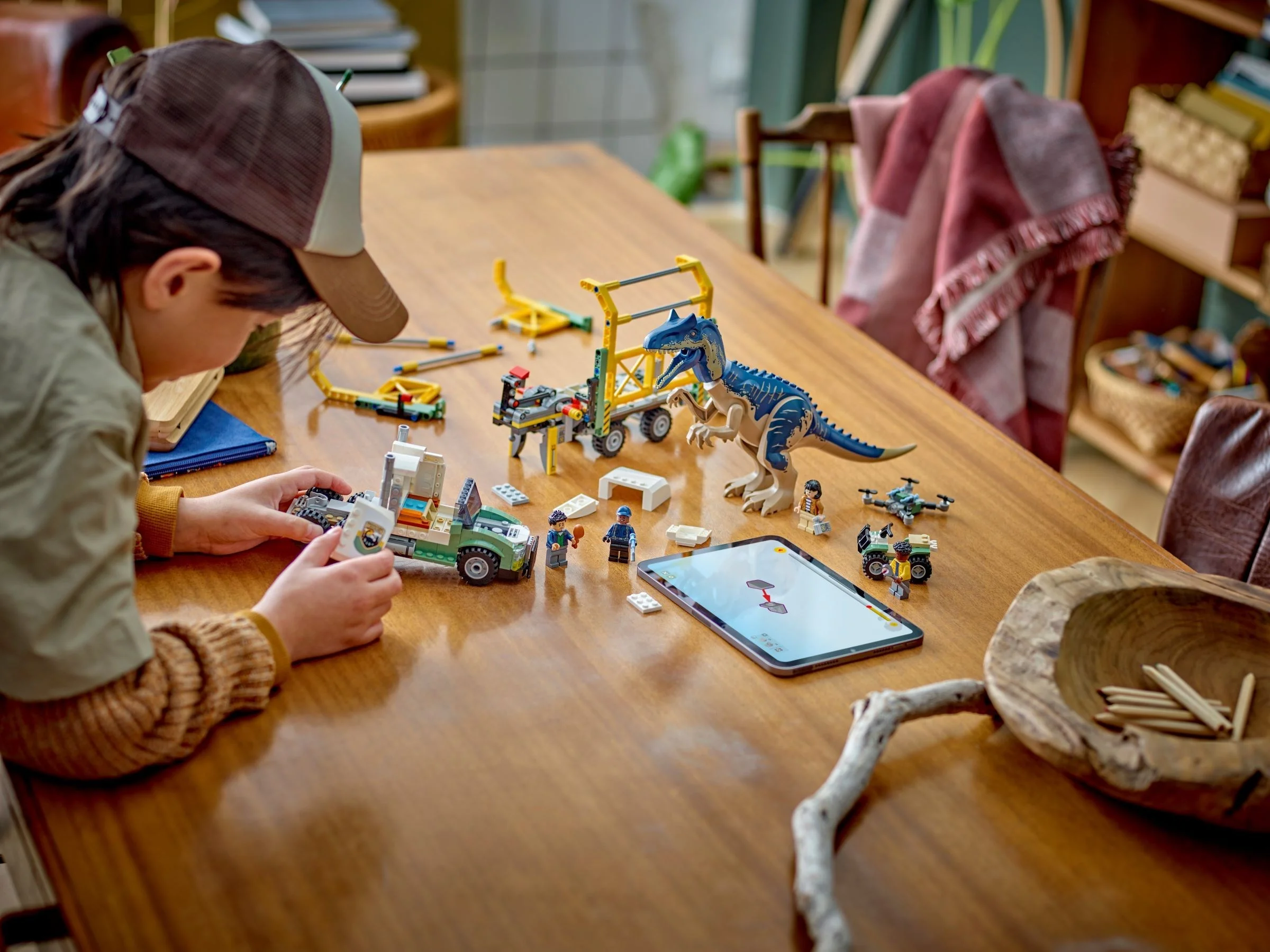 LEGO® 76966 Jurassic World Dinomisje Ciężarówka Do Transportu Allozaura 76966 - zdjęcie 8