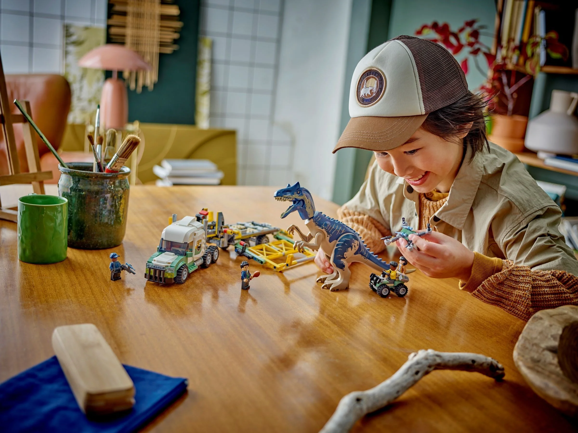 LEGO® 76966 Jurassic World Dinomisje Ciężarówka Do Transportu Allozaura 76966 - zdjęcie 9