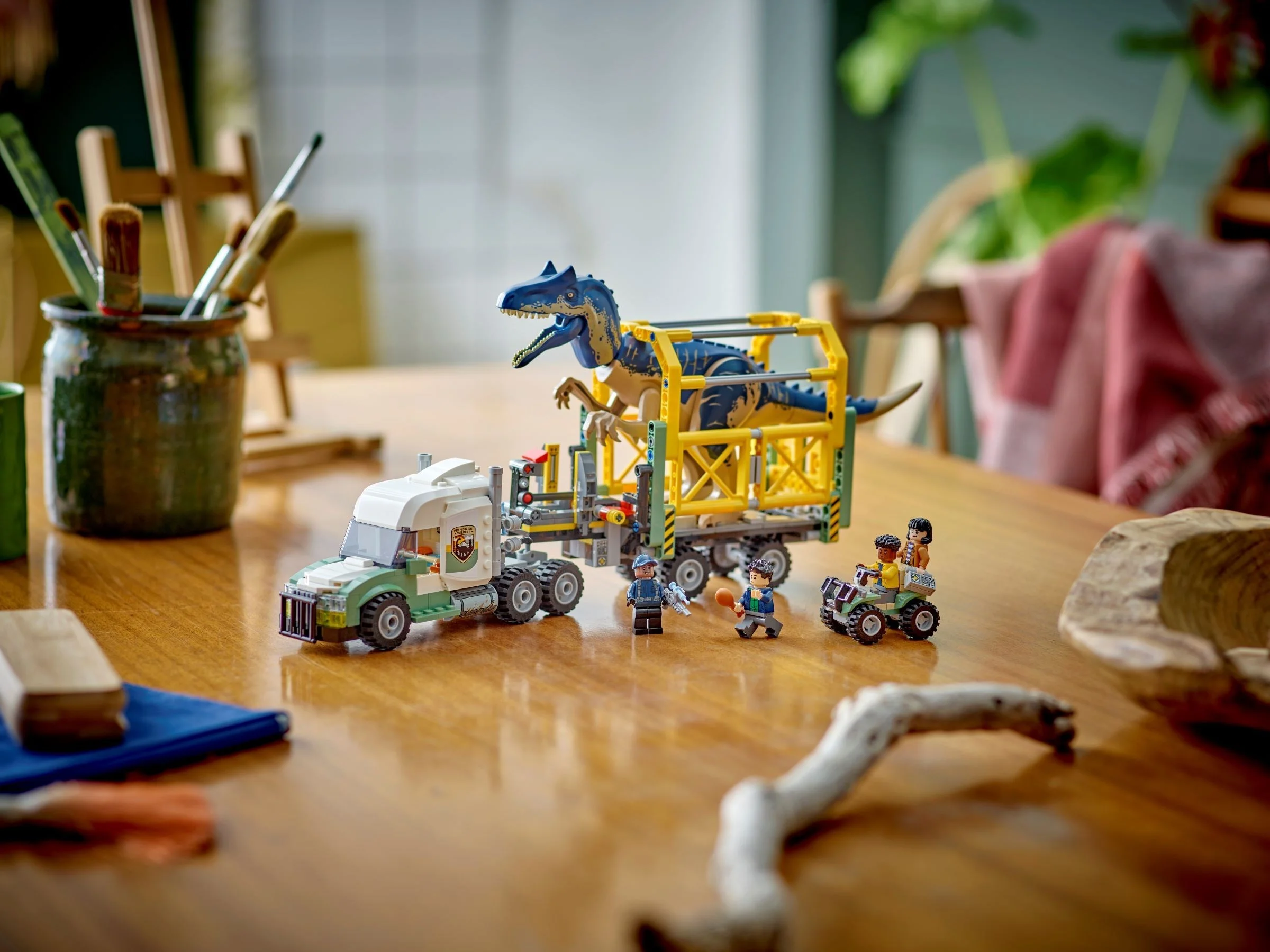 LEGO® 76966 Jurassic World Dinomisje Ciężarówka Do Transportu Allozaura 76966 - zdjęcie 10