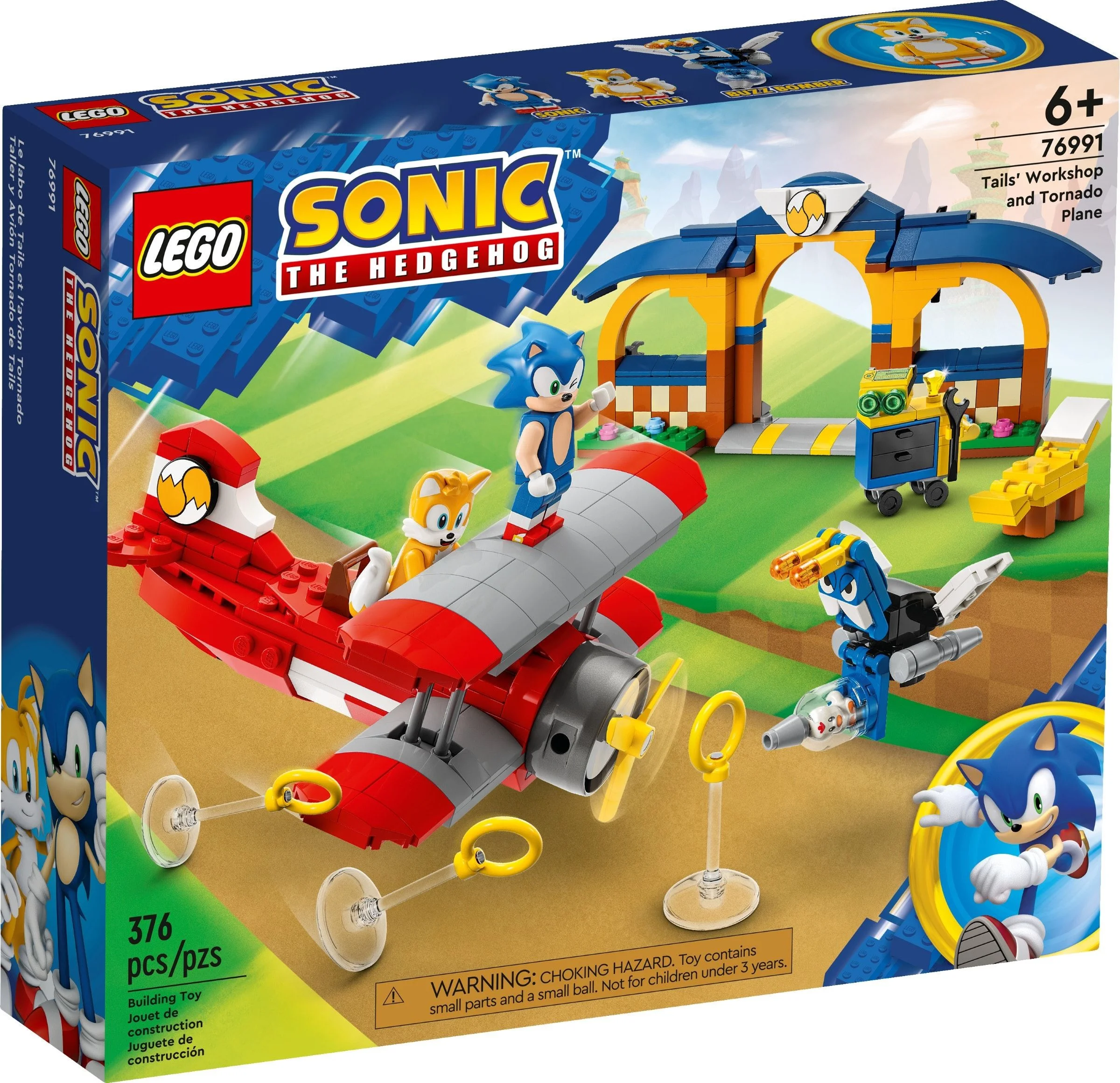LEGO® 76991 Tails z warsztatem i samolot Tornado - zdjęcie 2