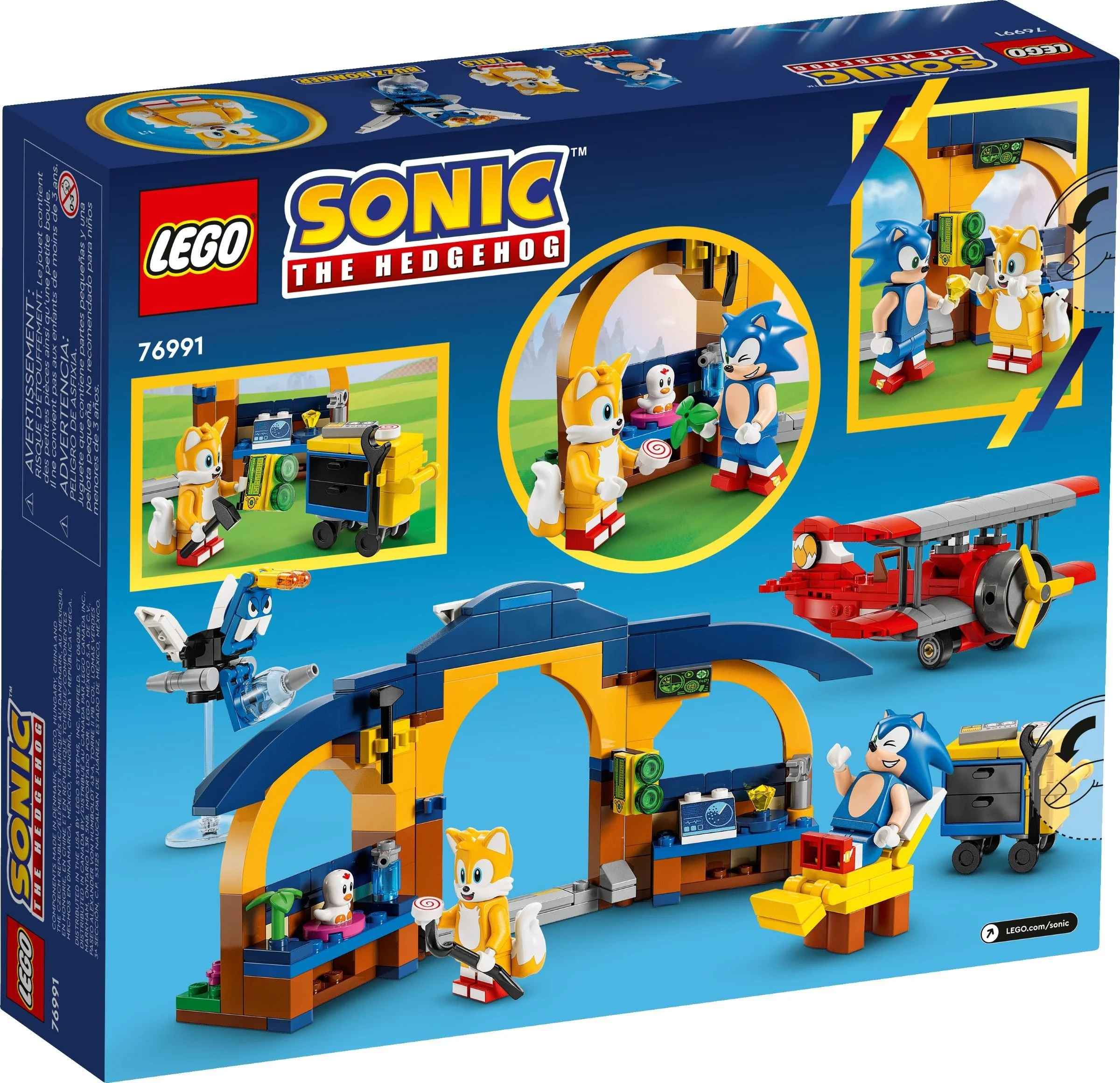LEGO® 76991 Tails z warsztatem i samolot Tornado - zdjęcie 7