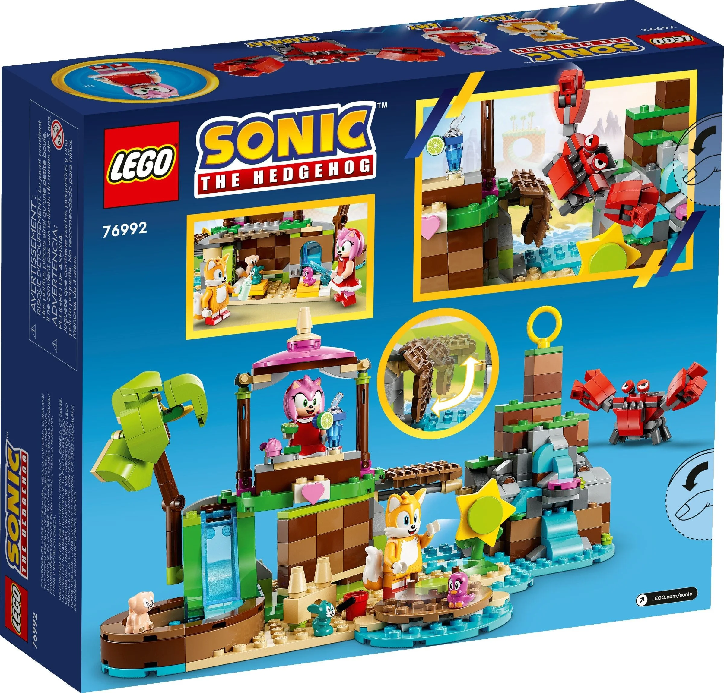 LEGO® 76992 Wyspa dla zwierząt Amy - zdjęcie 8
