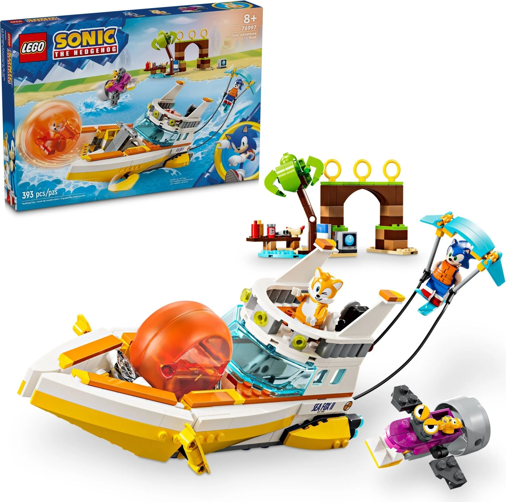 LEGO® 76997 Tails i przygoda na łodzi - zdjęcie 3