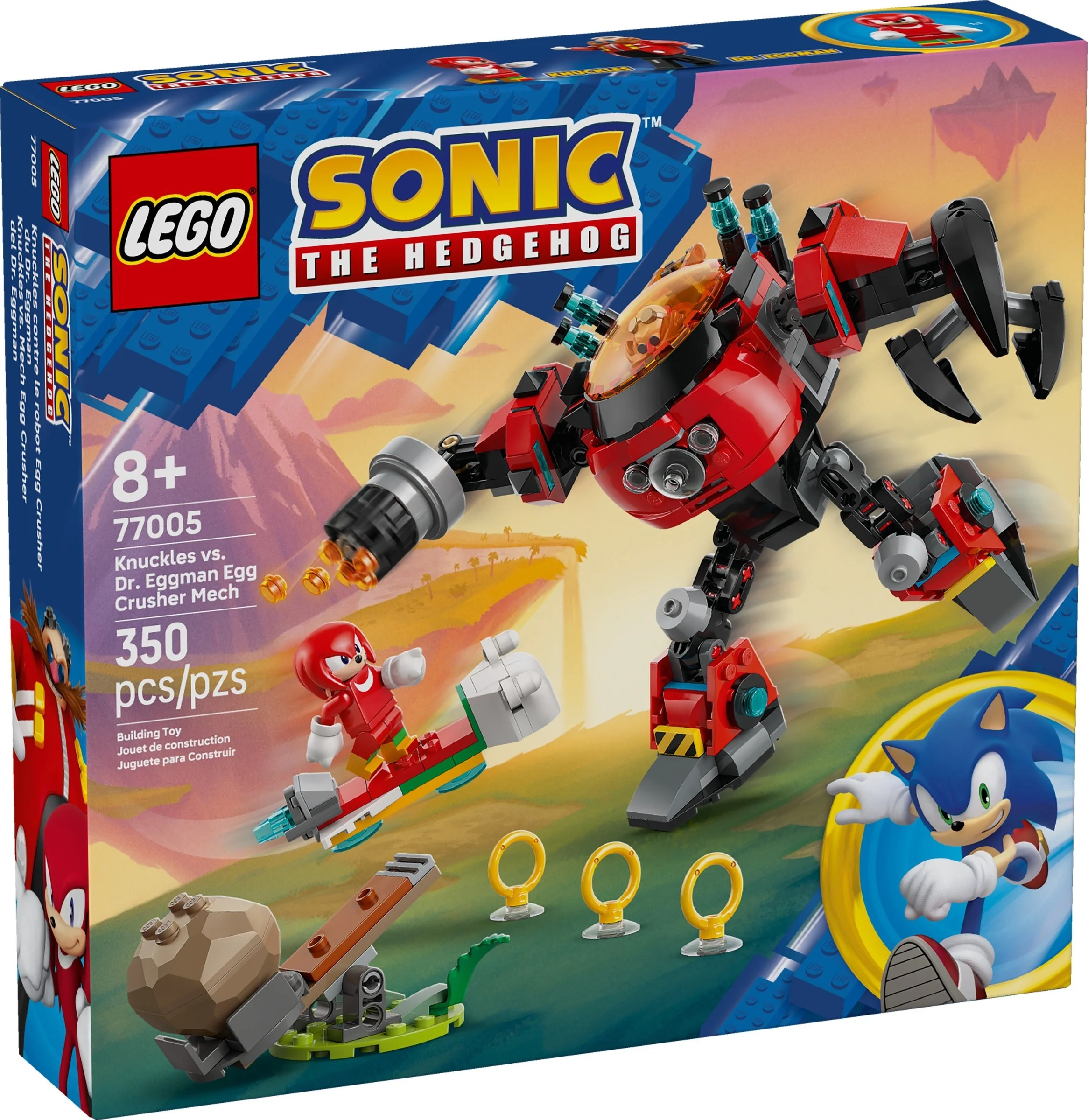 LEGO® 77005 Knuckles kontra Dr. Eggman w mechu Egg Crusher - zdjęcie 2