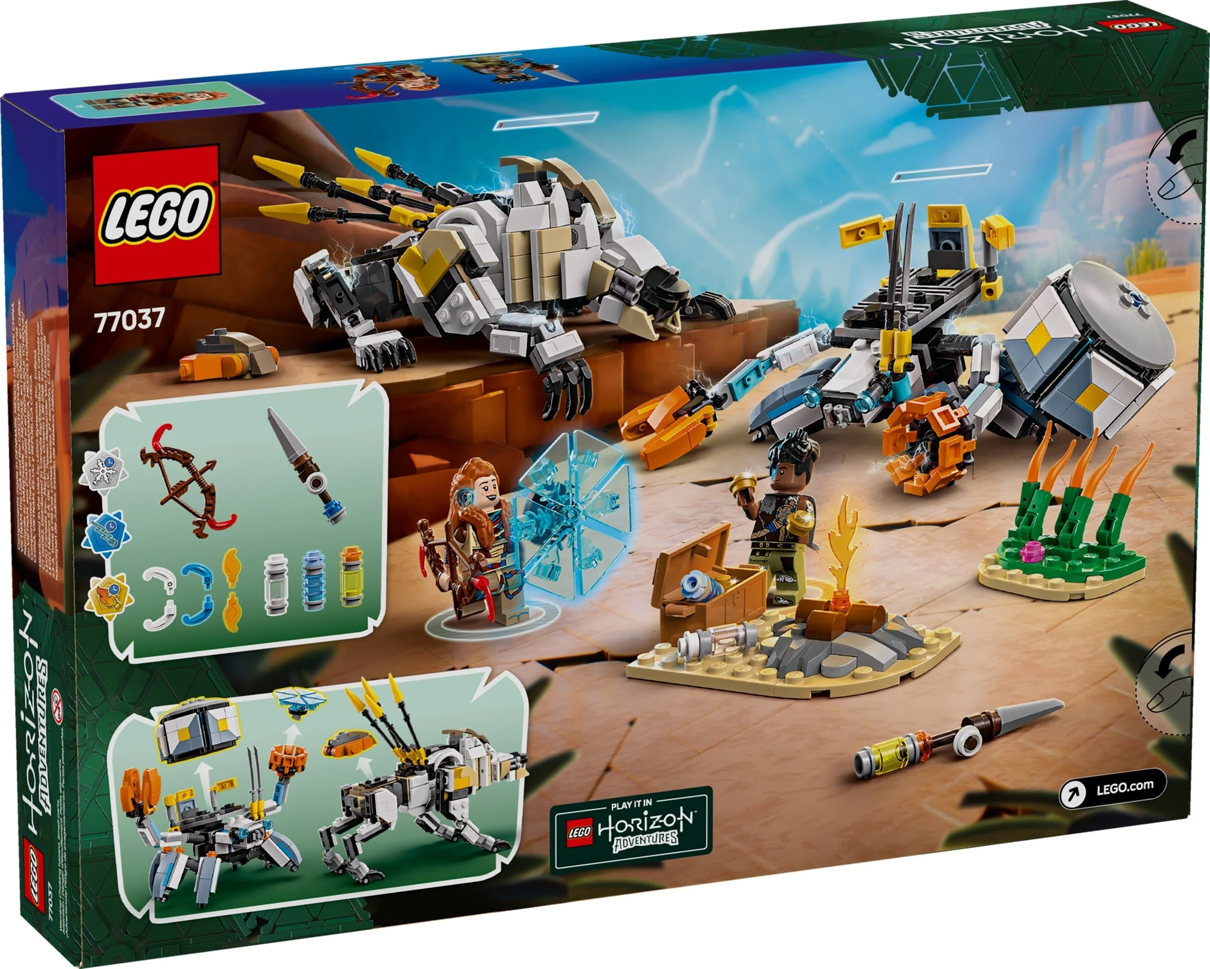 LEGO® 77037 Aloy i Varl kontra krabołaz i piłoząb - zdjęcie 2