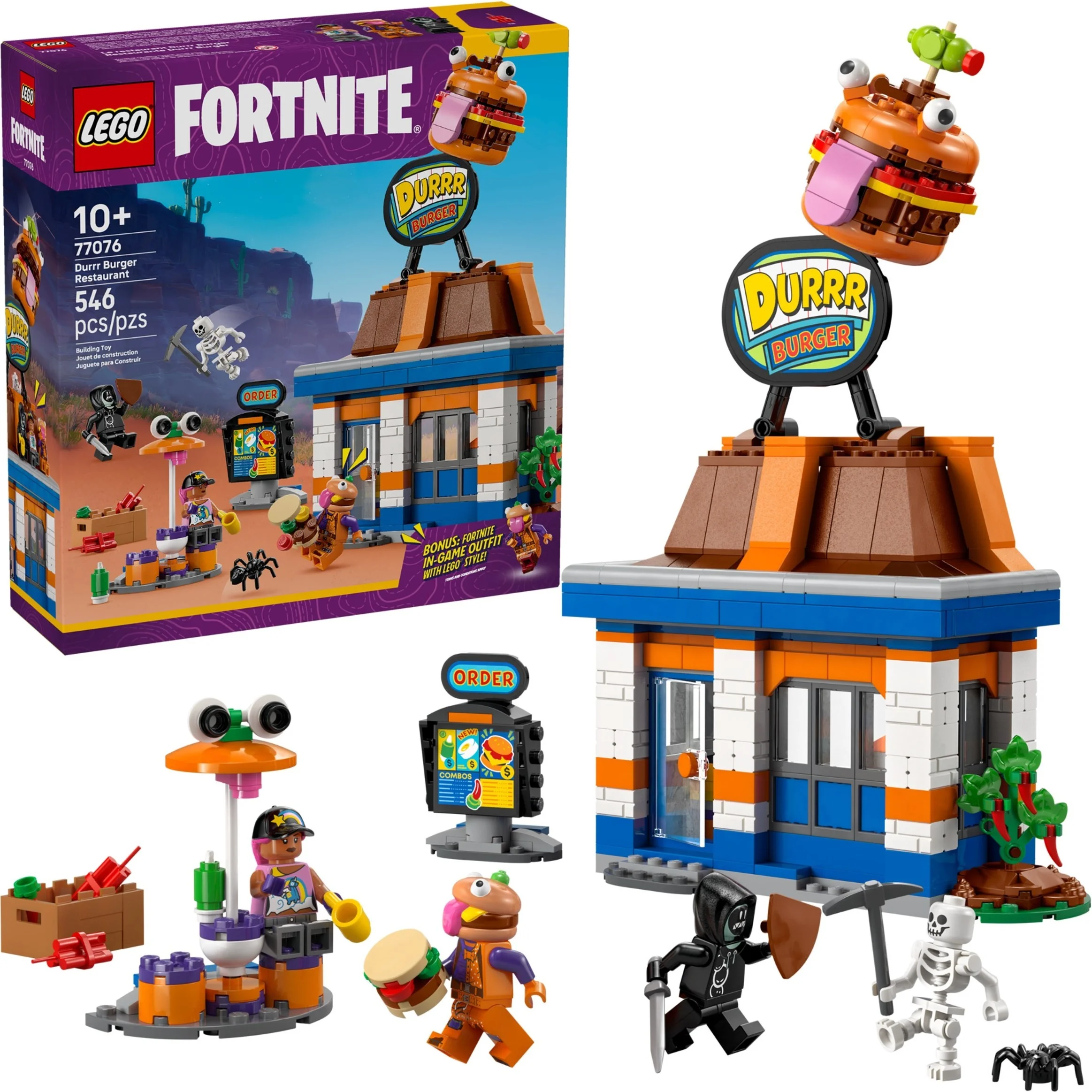 LEGO® 77076 Restauracja Durrr Burgerownia - zdjęcie 3
