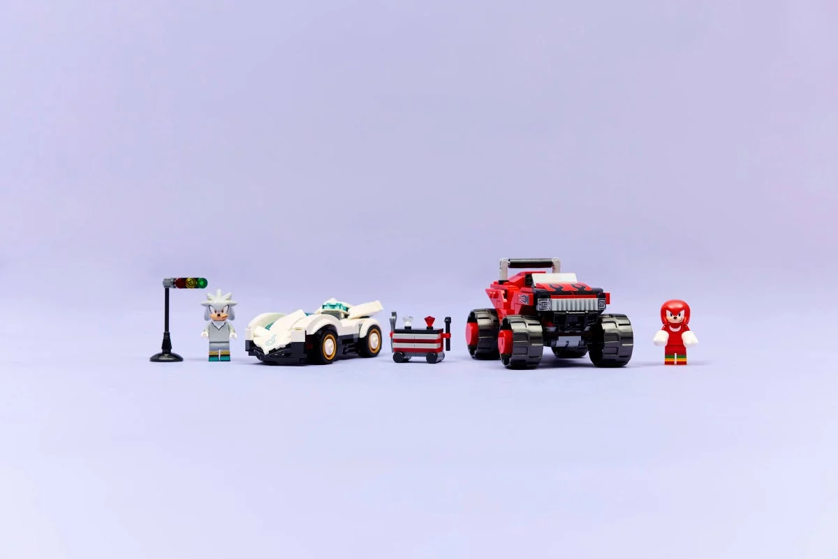 LEGO® 77118 Silver w samochodzie kontra Knuckles w monster trucku - zdjęcie 3