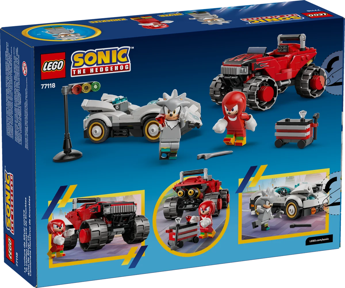 LEGO® 77118 Silver w samochodzie kontra Knuckles w monster trucku - zdjęcie 7