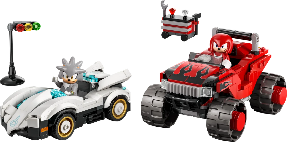 LEGO® 77118 Silver w samochodzie kontra Knuckles w monster trucku - zdjęcie 23