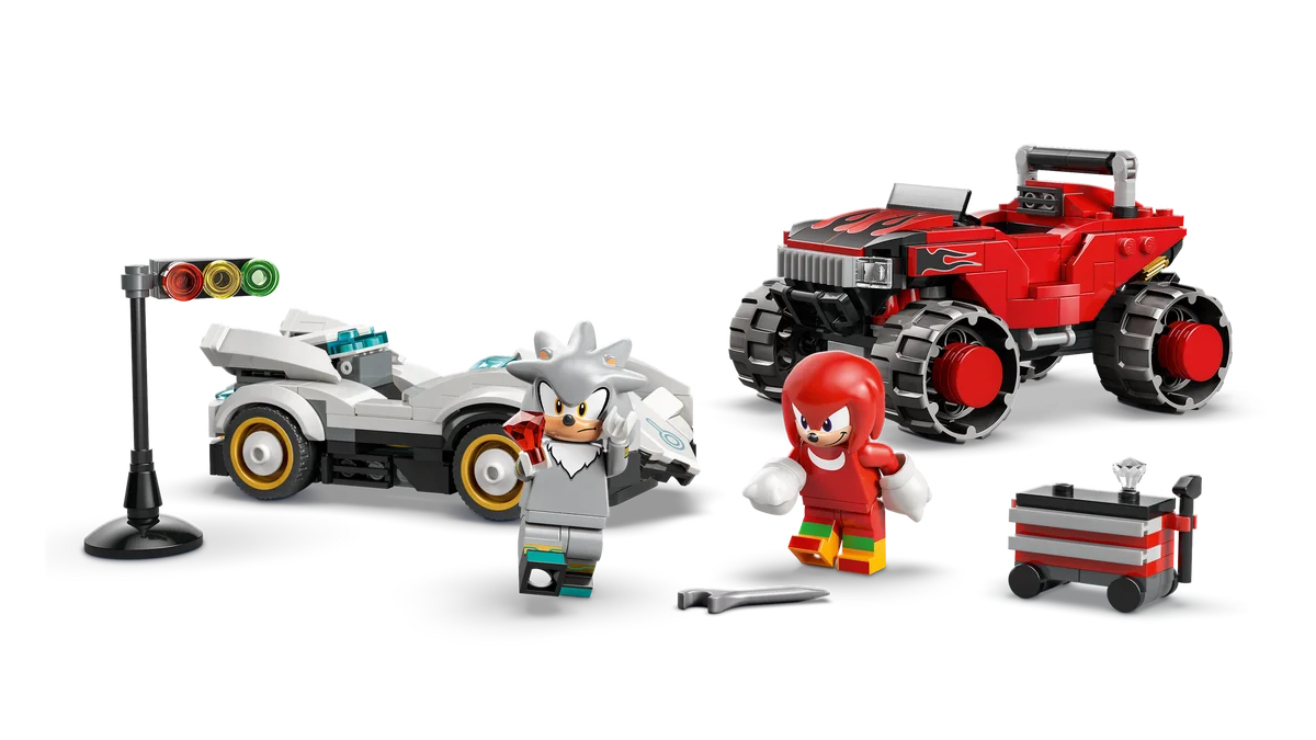 LEGO® 77118 Silver w samochodzie kontra Knuckles w monster trucku - zdjęcie 26