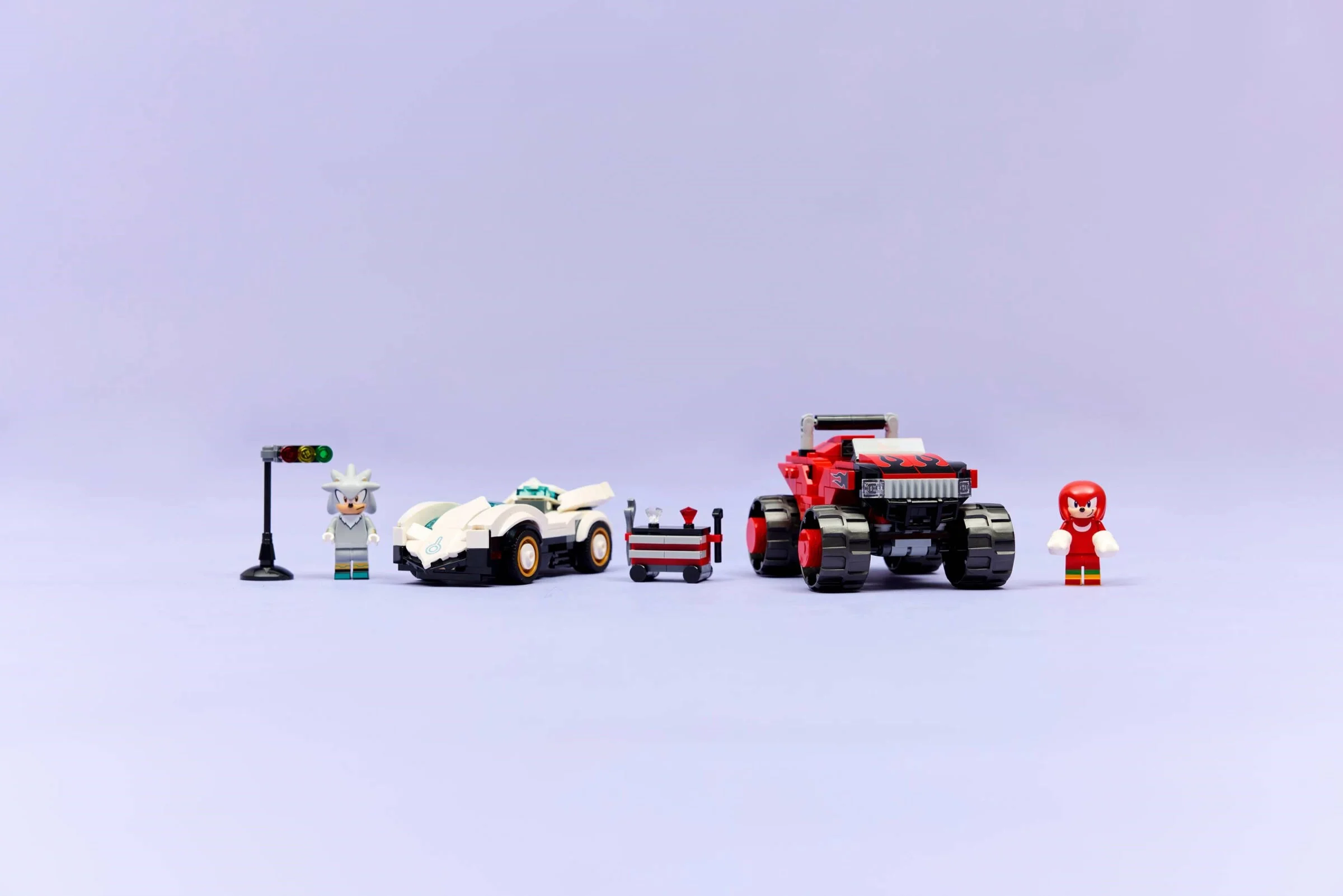 LEGO® 77118 Silver w samochodzie kontra Knuckles w monster trucku - zdjęcie 32