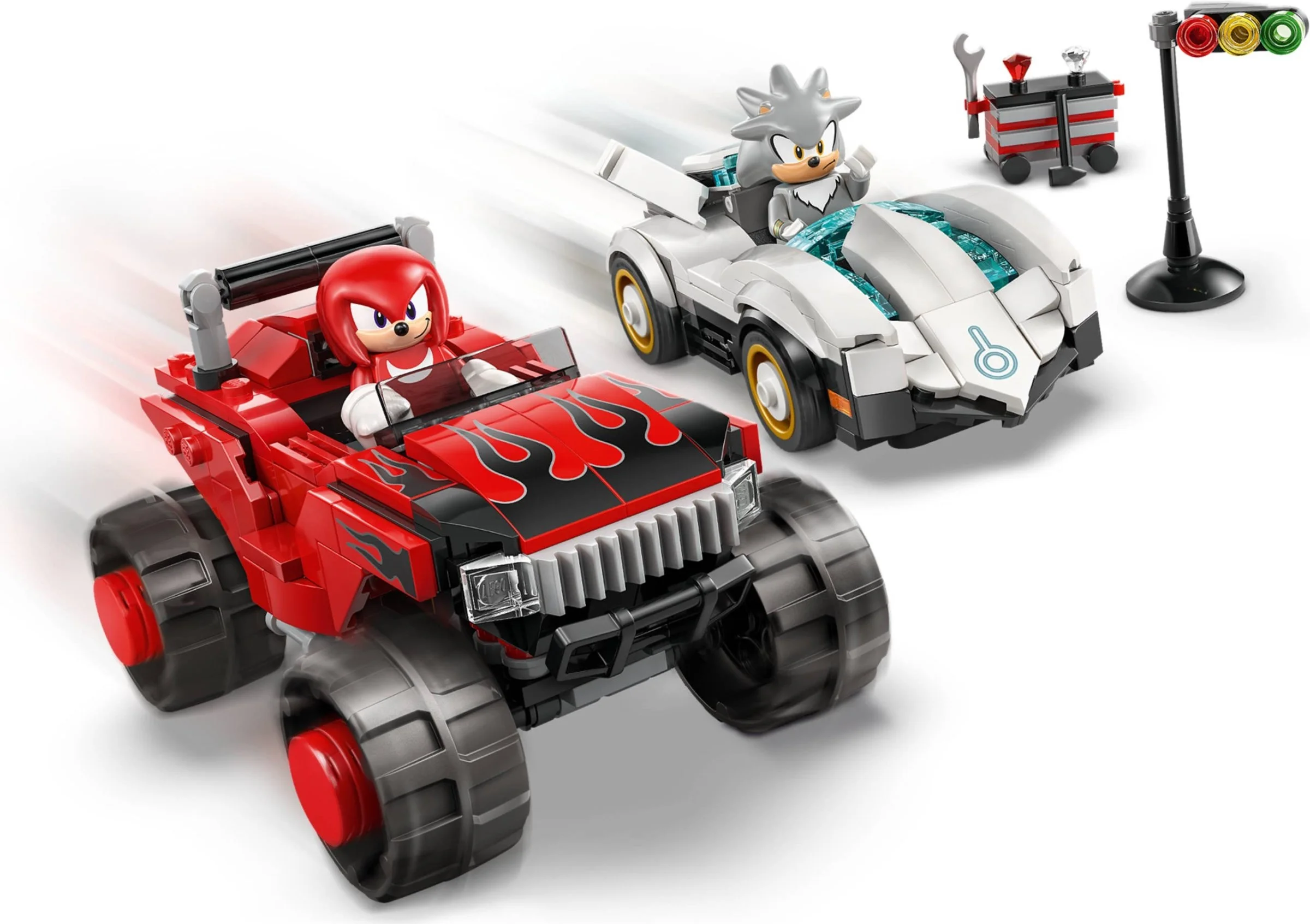 LEGO® 77118 Silver w samochodzie kontra Knuckles w monster trucku - zdjęcie 33