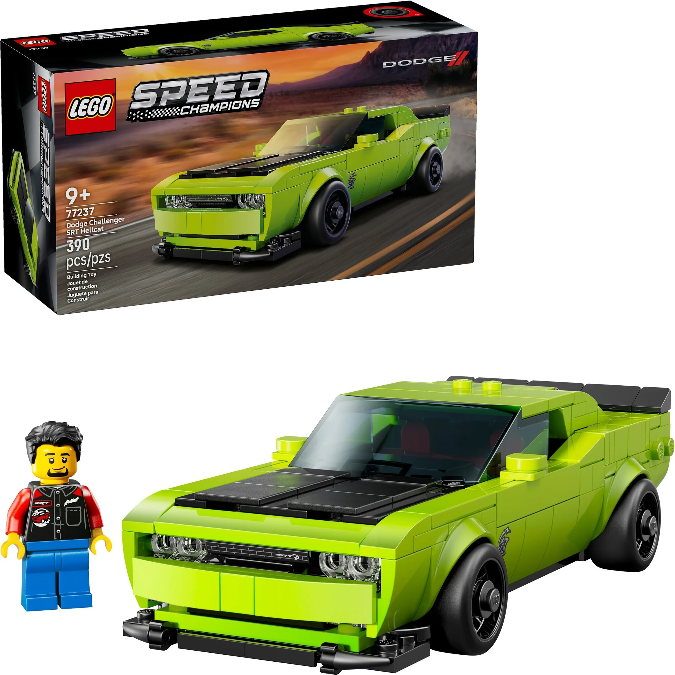 LEGO® 77237 Samochód sportowy Dodge Challenger SRT Hellcat - zdjęcie 3