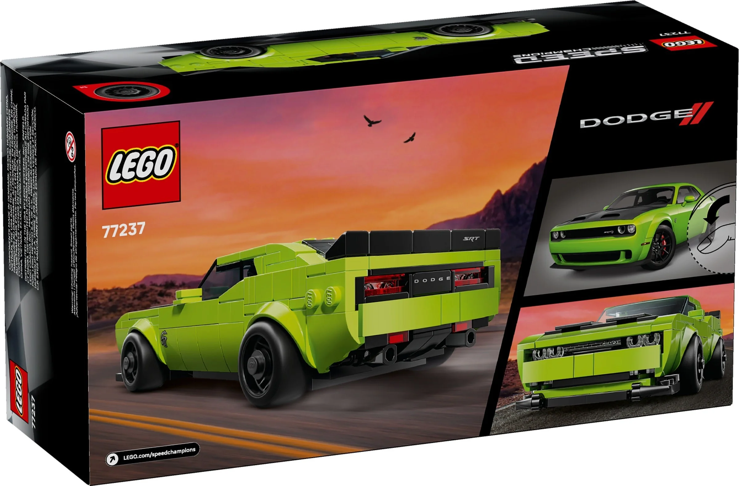 Samochód sportowy Dodge Challenger SRT Hellcat