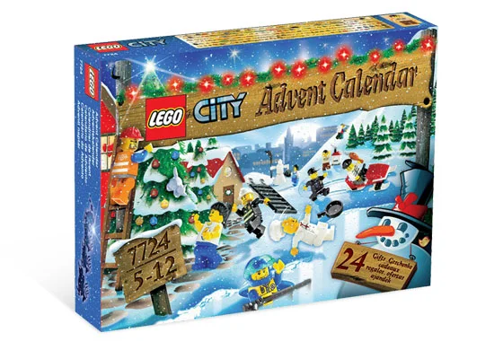 LEGO® 7724 Lego City Kalendarz adwentowy - zdjęcie 2