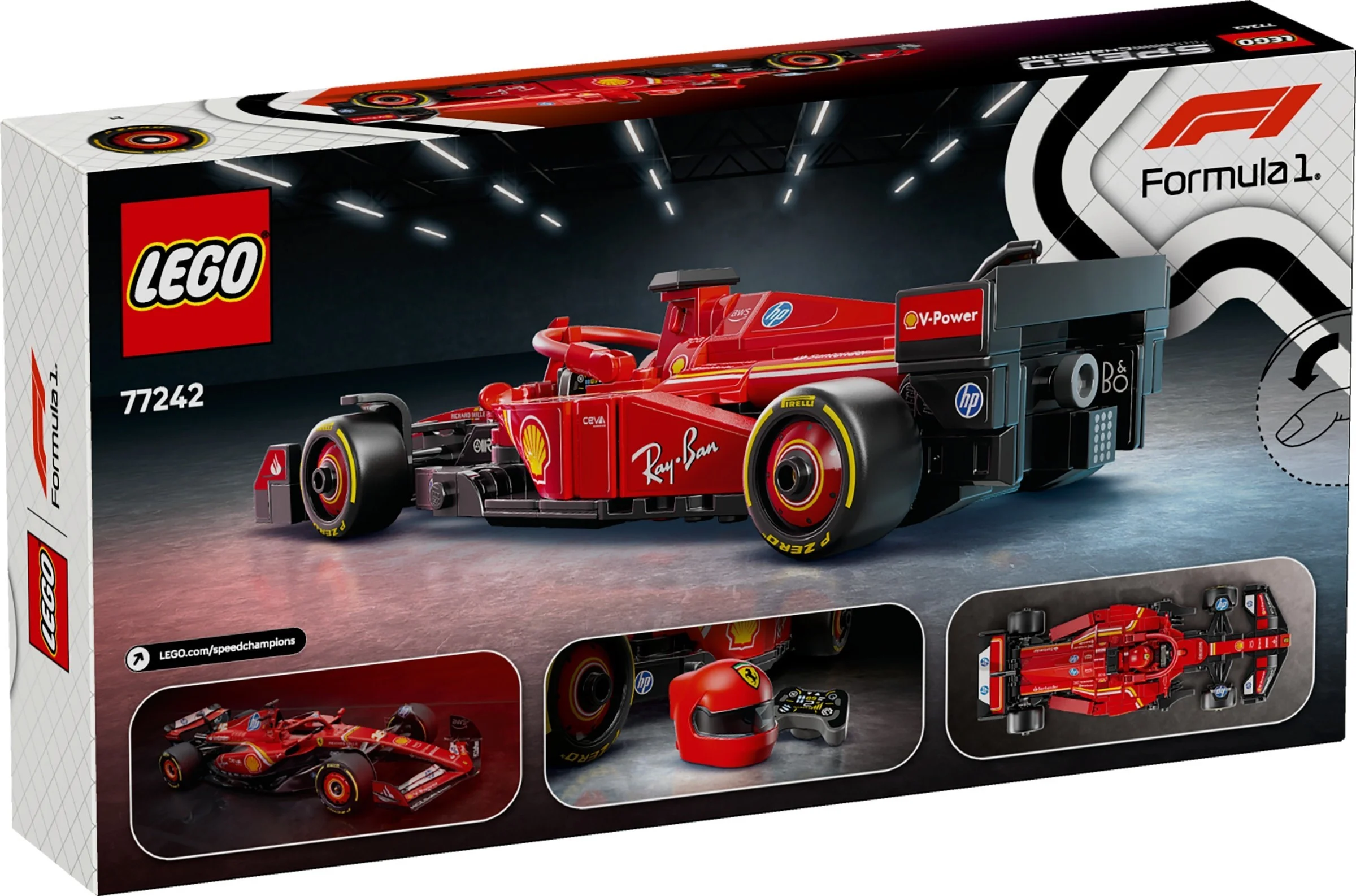 LEGO® 77242 Bolid F1 Ferrari SF-24 - zdjęcie 4
