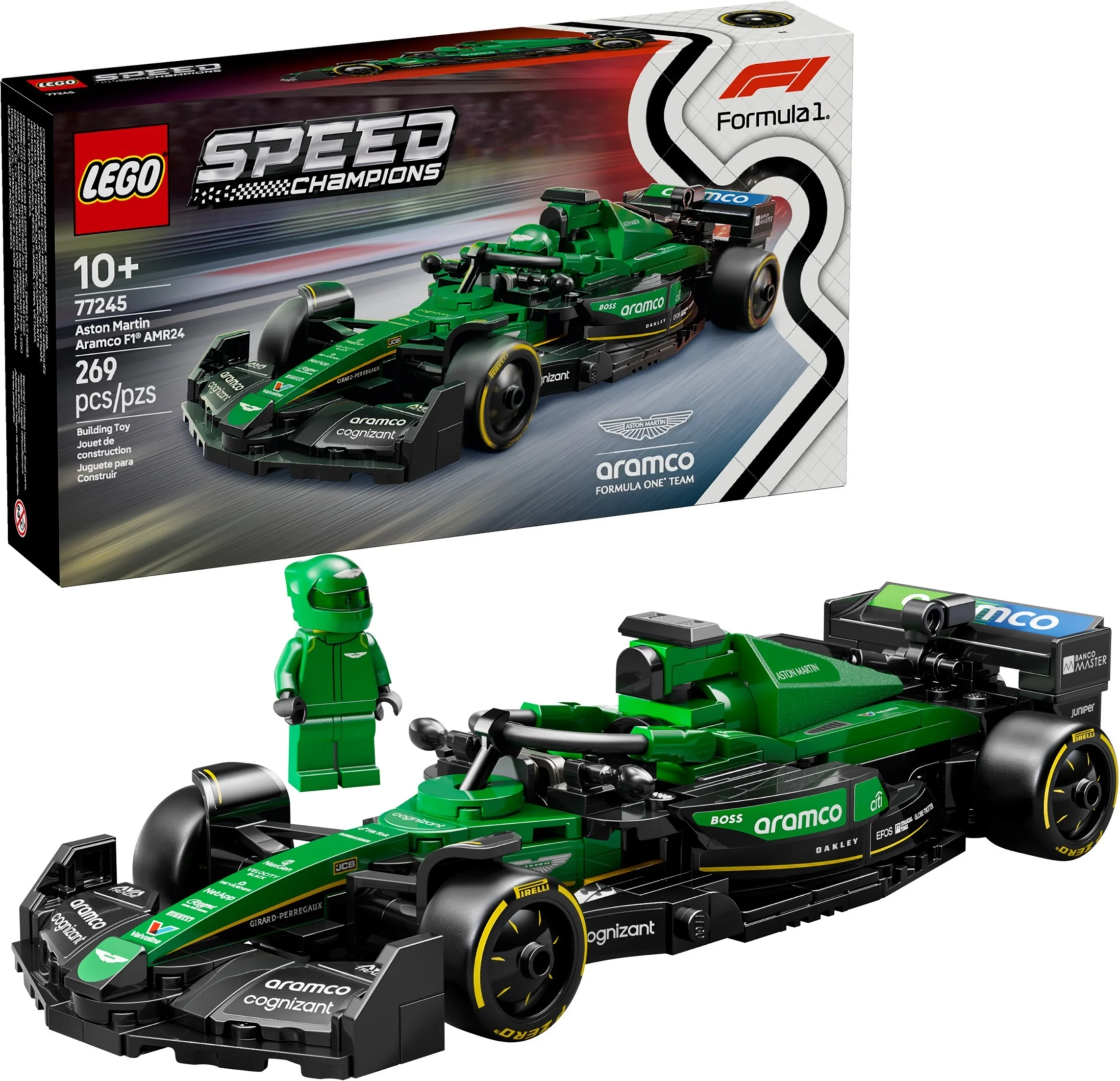 LEGO® 77245 Bolid F1 Aston Martin Aramco AMR24 - zdjęcie 3