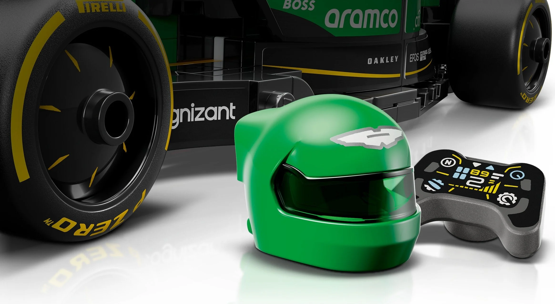 LEGO® 77245 Bolid F1 Aston Martin Aramco AMR24 - zdjęcie 9