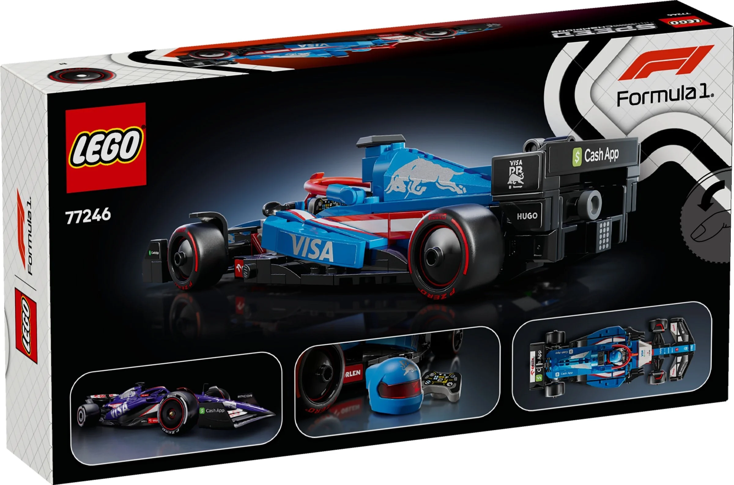 LEGO® 77246 Bolid F1 Visa Cash App RB VCARB 01 - zdjęcie 2