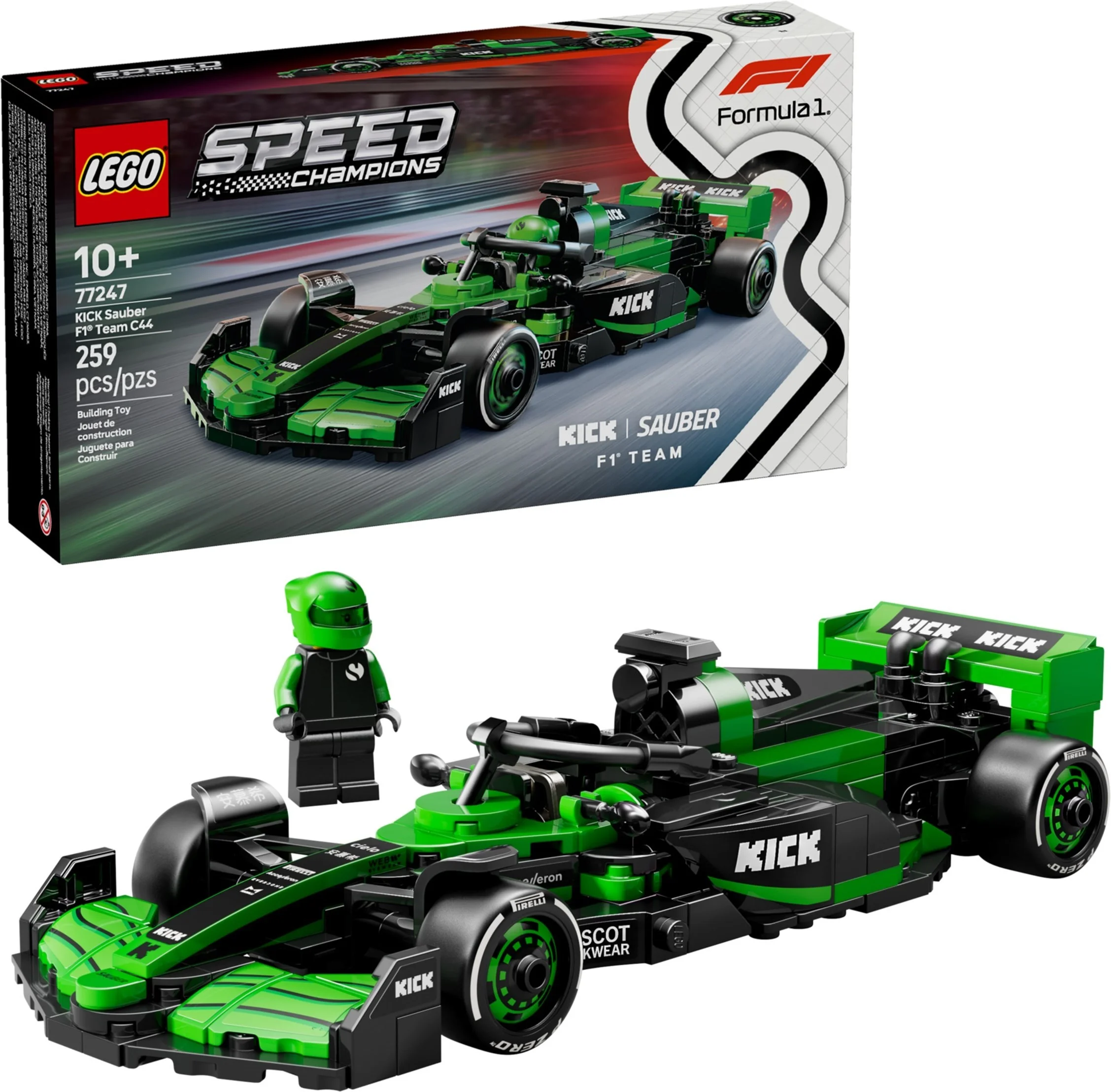 LEGO® 77247 Bolid F1 KICK Sauber Team C44 - zdjęcie 3