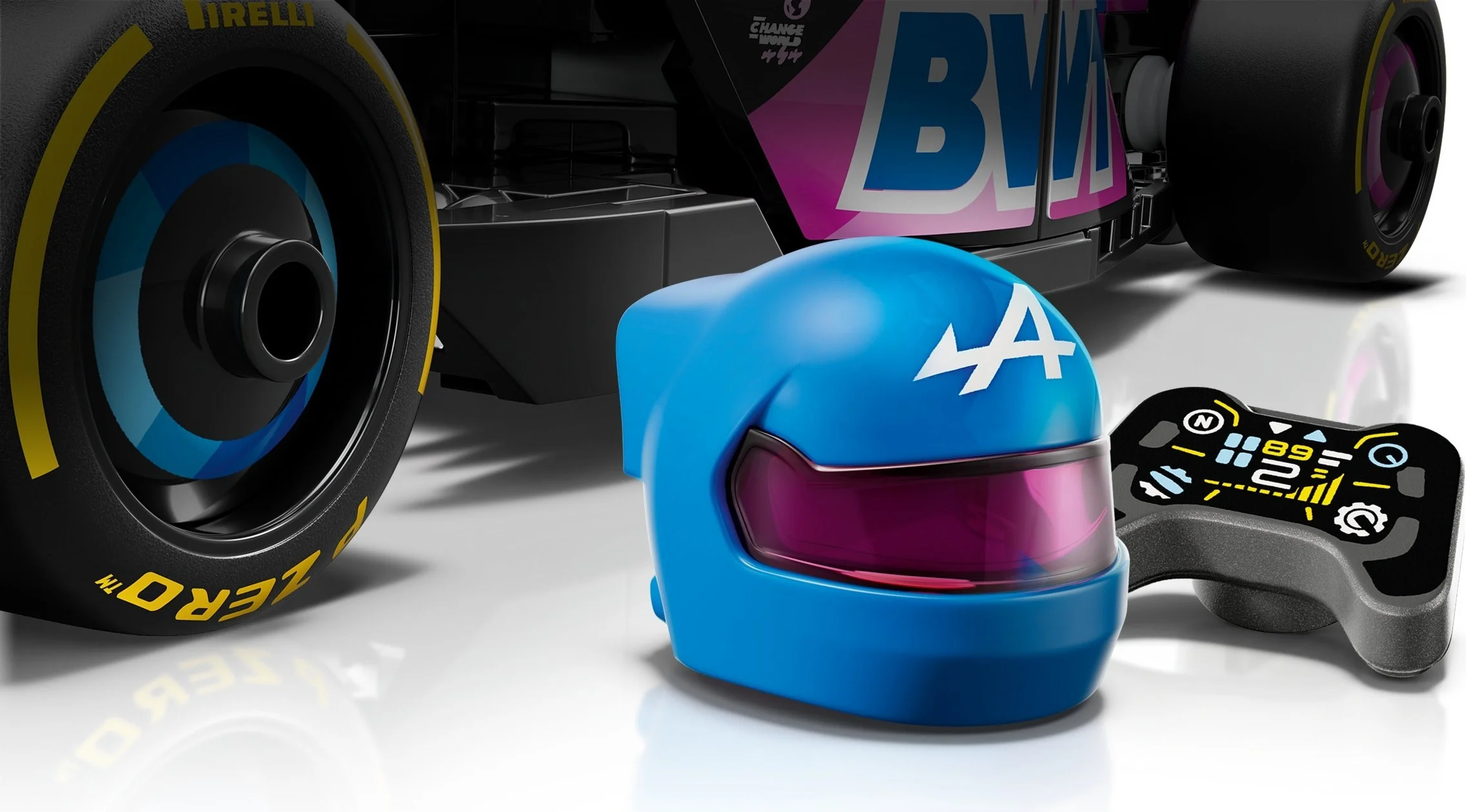 LEGO® 77248 Bolid F1 BWT Alpine Team A524 - zdjęcie 10