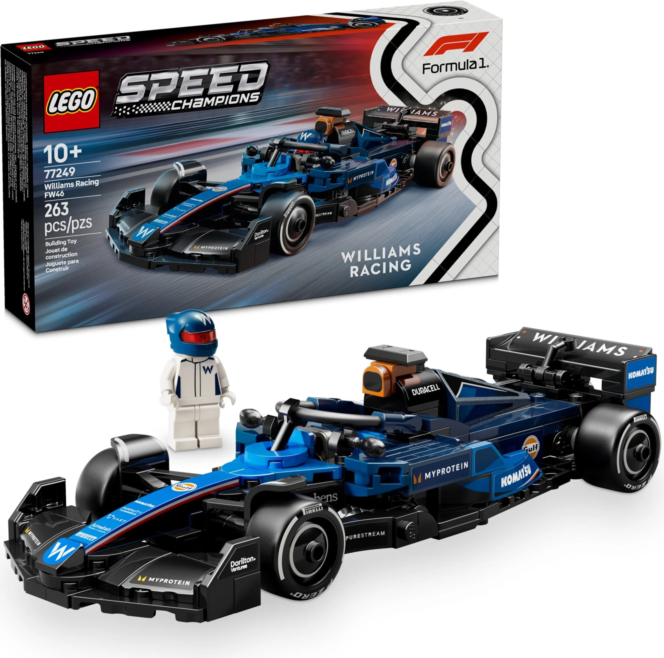 LEGO® 77249 Bolid F1 Williams Racing FW46 - zdjęcie 3
