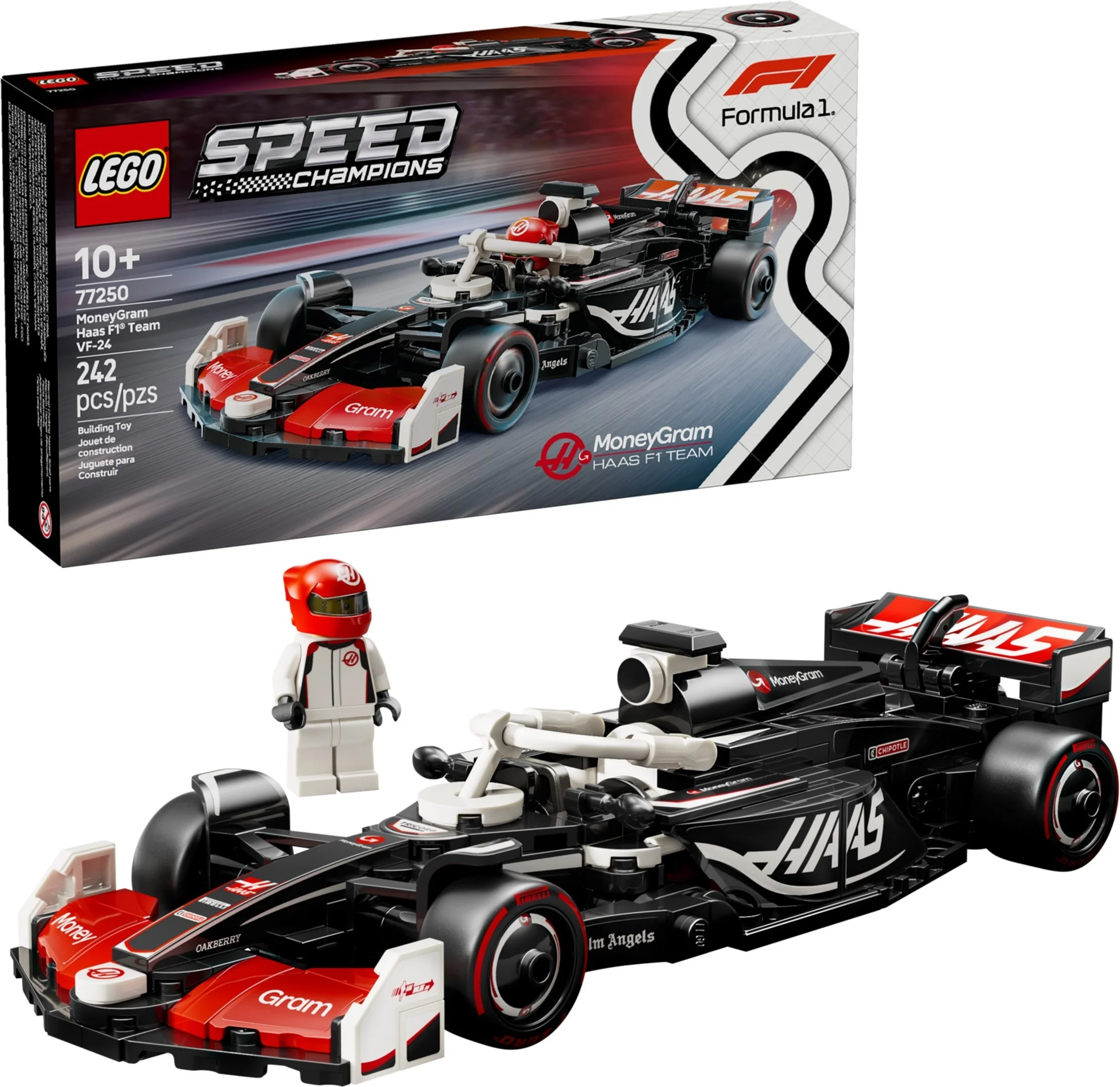 LEGO® 77250 Bolid F1 MoneyGram Haas Team VF-24 - zdjęcie 3