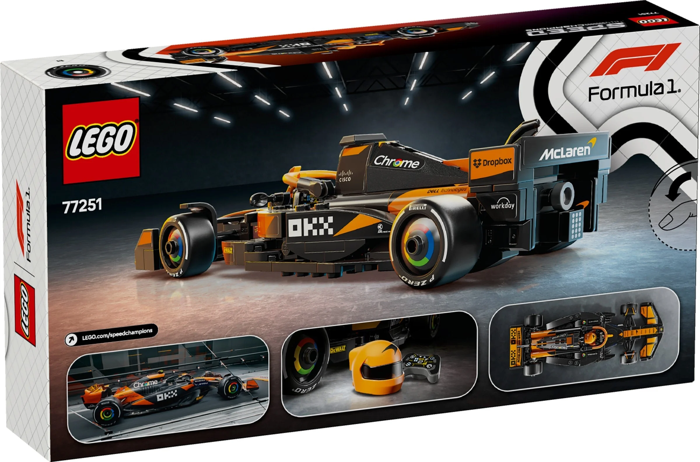 Bolid F1 McLaren Team MCL38
