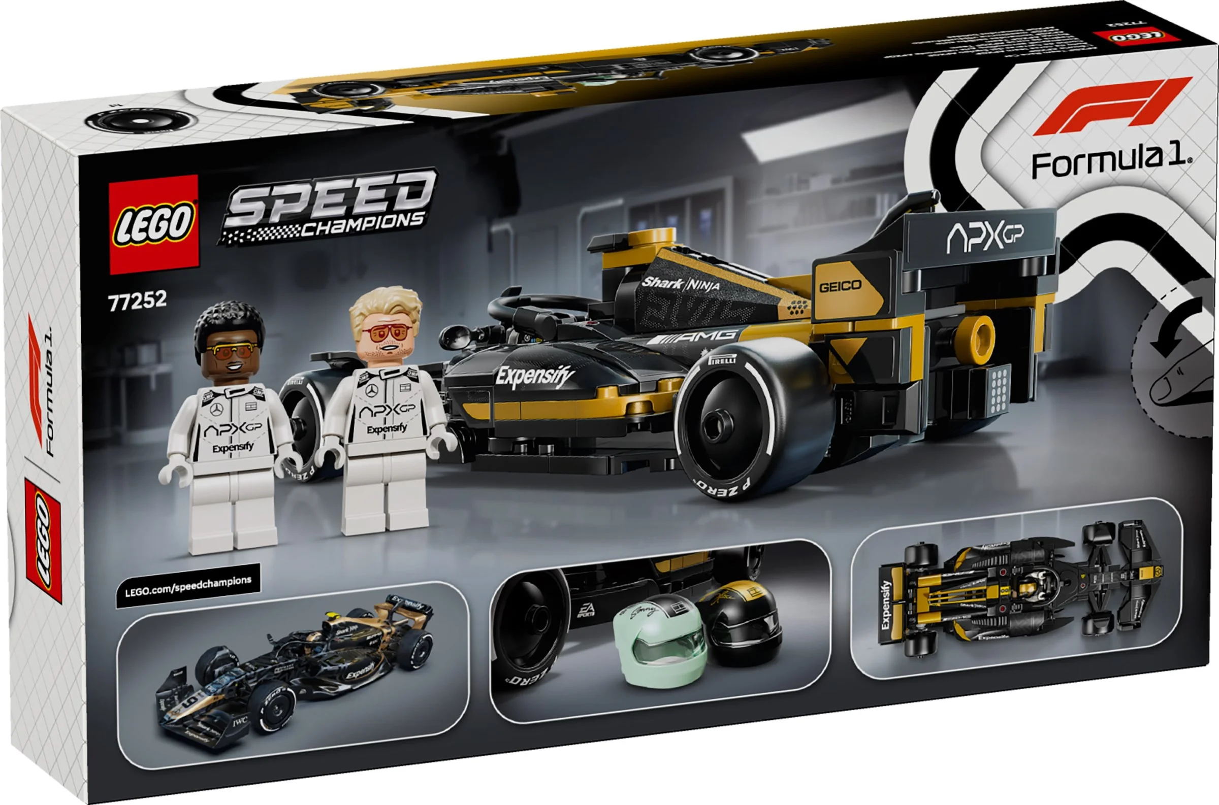 LEGO® 77252 F1: Film — APXGP Team Race Car - zdjęcie 2