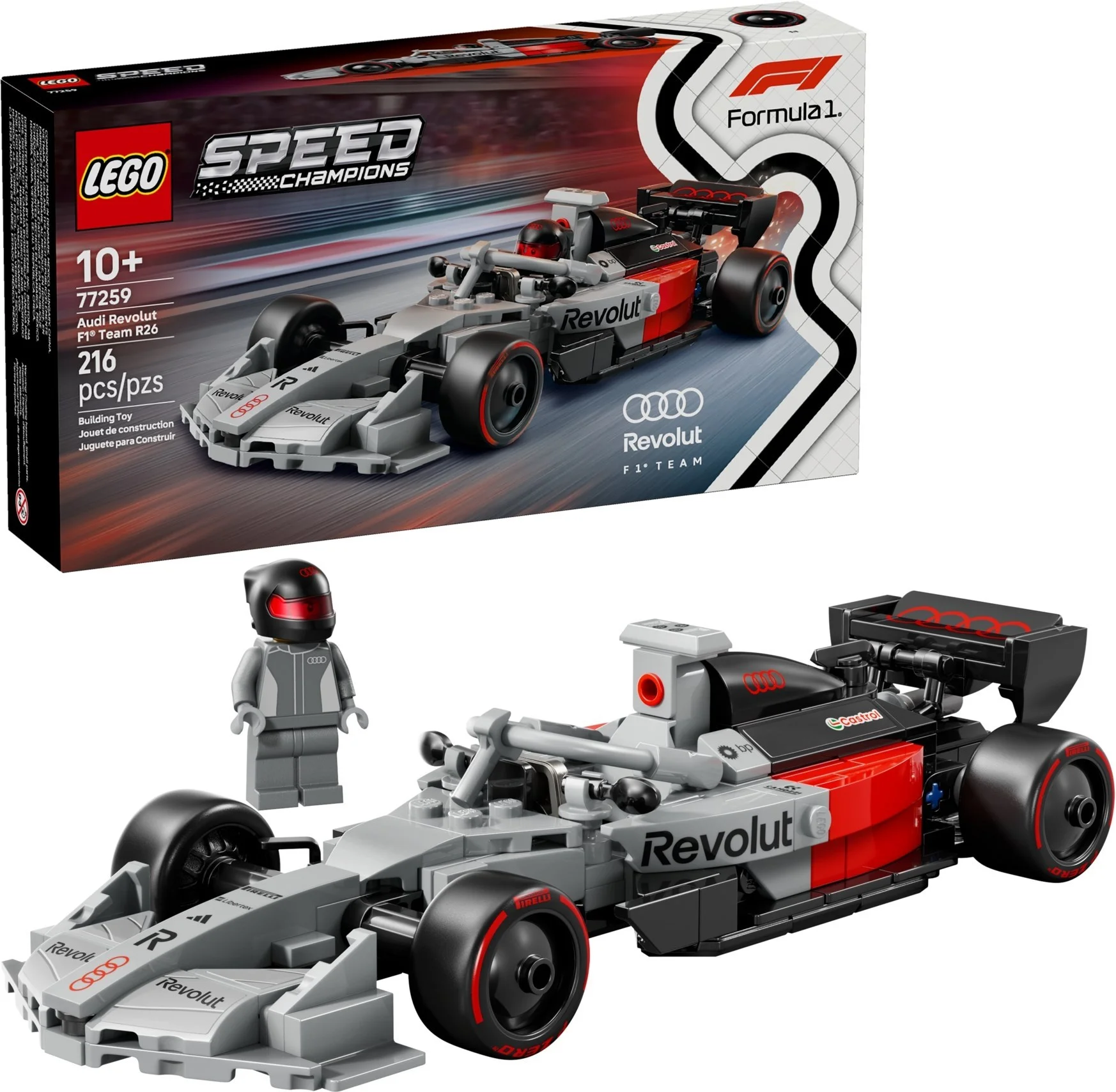 LEGO® 77259 Bolid Audi Revolut F1 Team R26 - zdjęcie 31