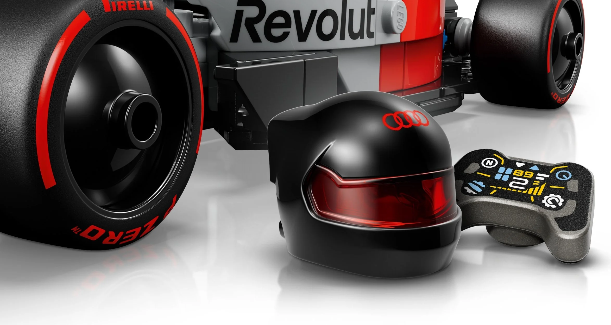 LEGO® 77259 Bolid Audi Revolut F1 Team R26 - zdjęcie 38