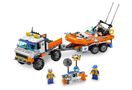 Coast Guard Truck with Speed Boat