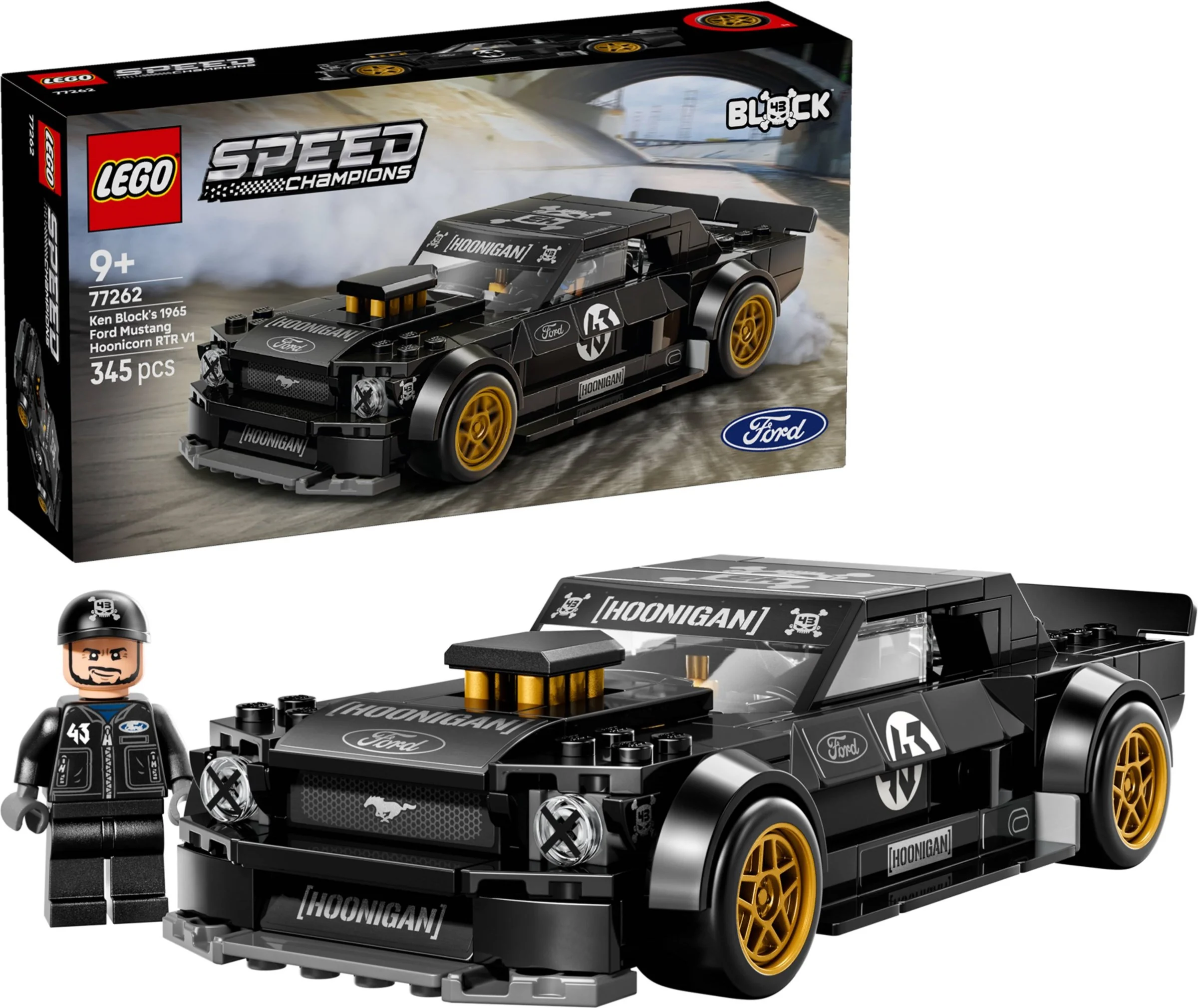 LEGO® 77262 Ken Block's 1965 Ford Mustang Hoonicorn RTR V1 - zdjęcie 4