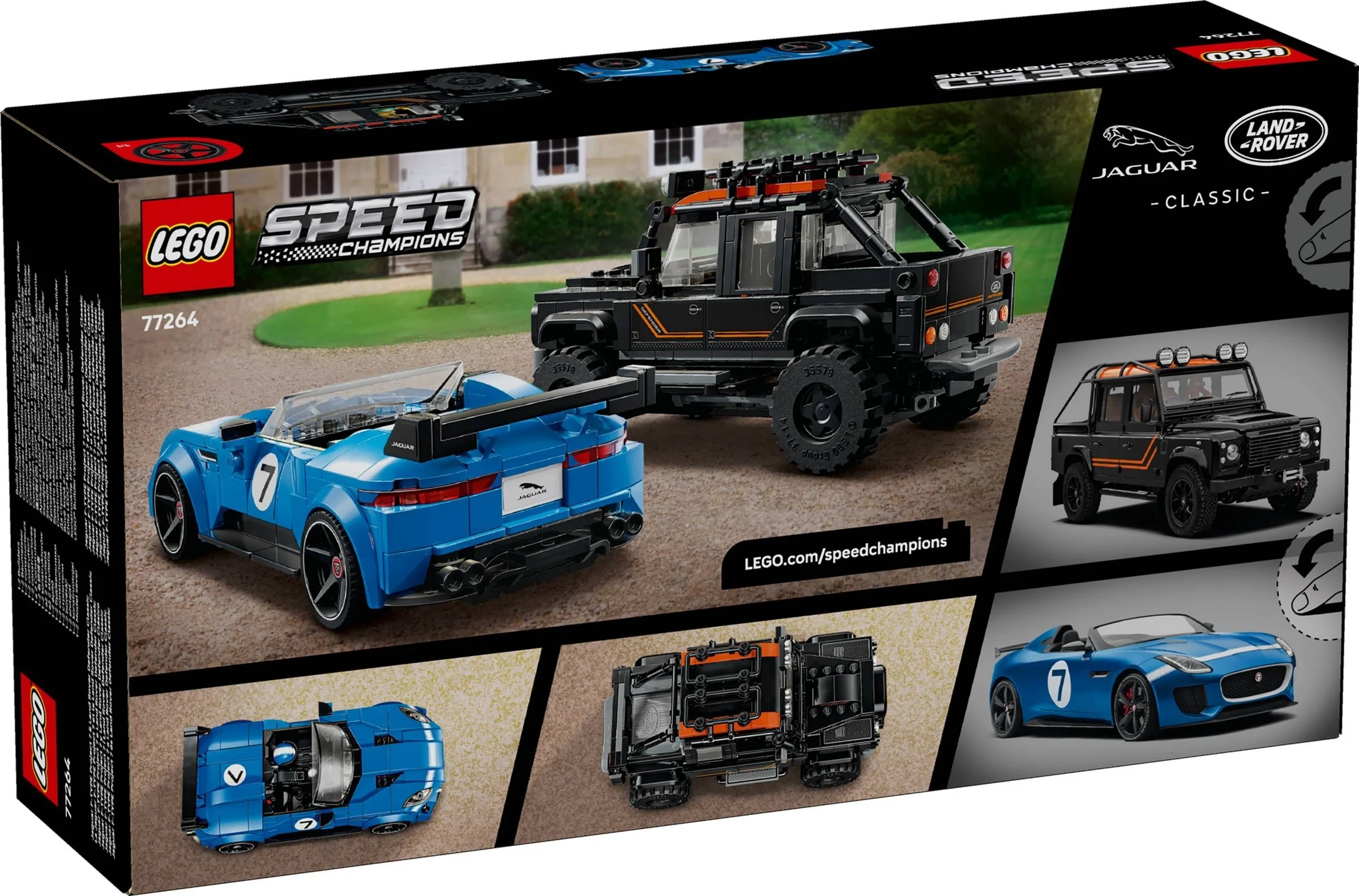 LEGO® 77264 Jaguar Project 7 i Land Rover Defender - zdjęcie 2