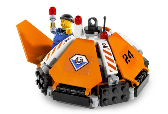 LEGO® 7738 Helikopter i tratwa ratunkowa straży przybrzeżnej Nowe - zdjęcie 5