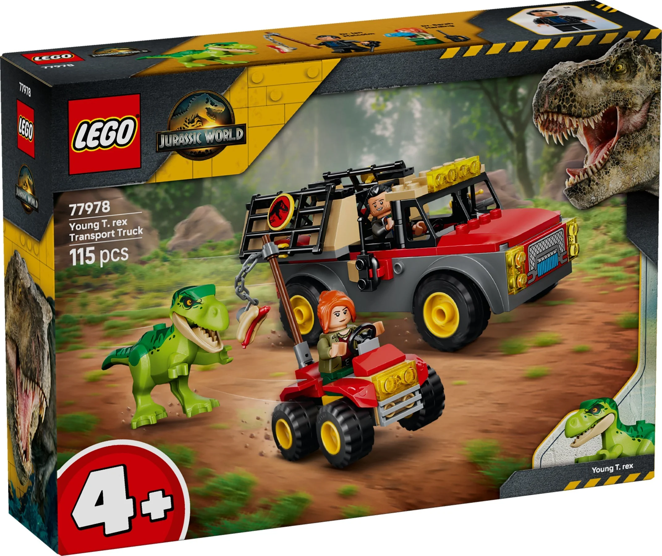 LEGO® 77978 Ciężarówka do transportu młodego tyranozaura - zdjęcie 12