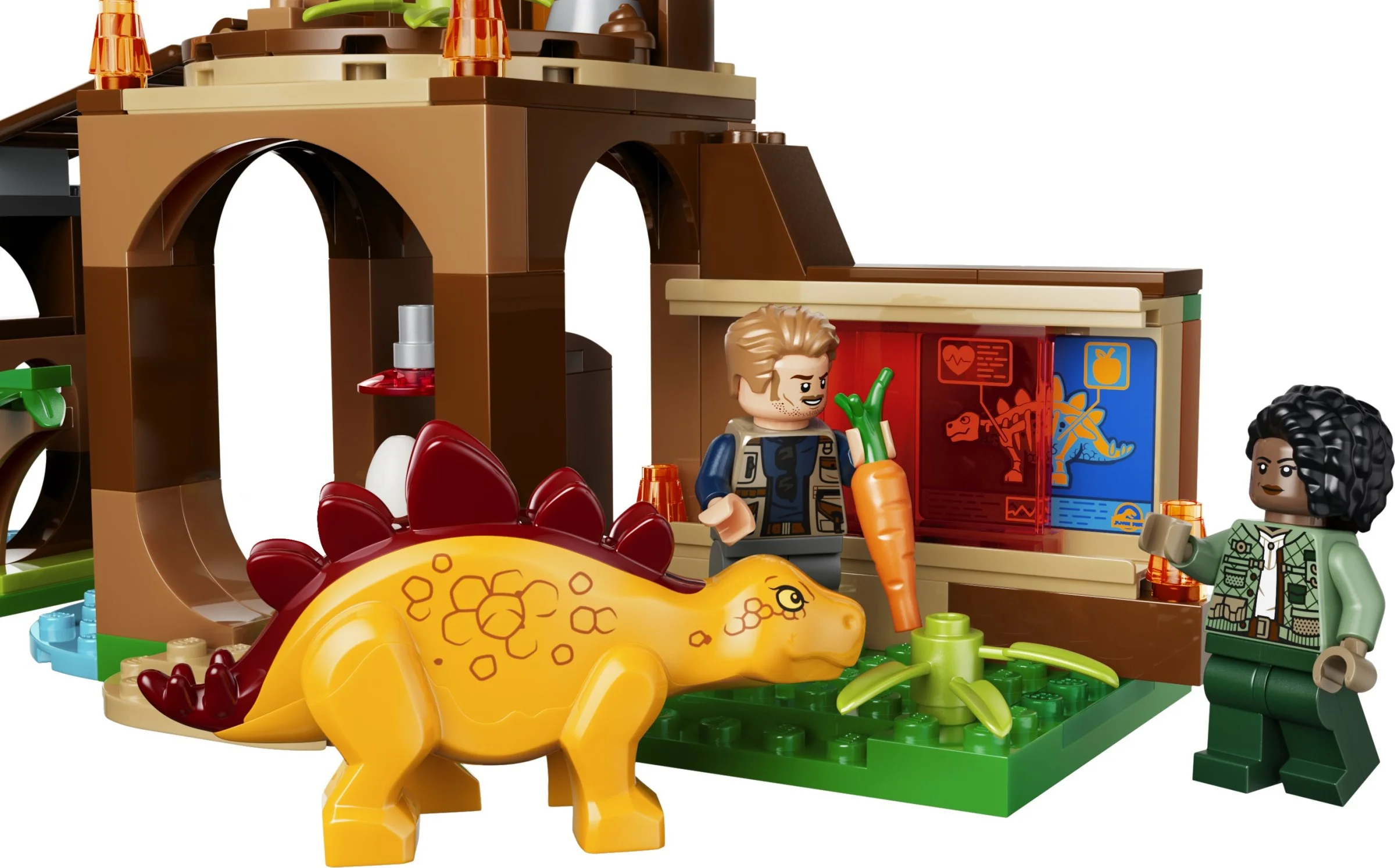 LEGO® 77981 Welociraptor, stegozaur i pteranodon - Centrum ratunkowe - zdjęcie 4