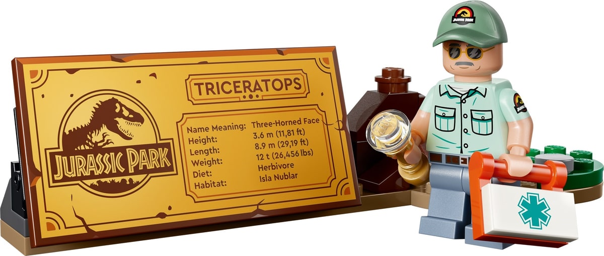 LEGO® 77985 Szkielety dinozaurów: triceratops - zdjęcie 31