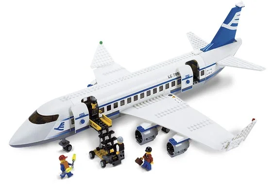 LEGO® 7893 Samolot pasażerski Nowe - zdjęcie 3