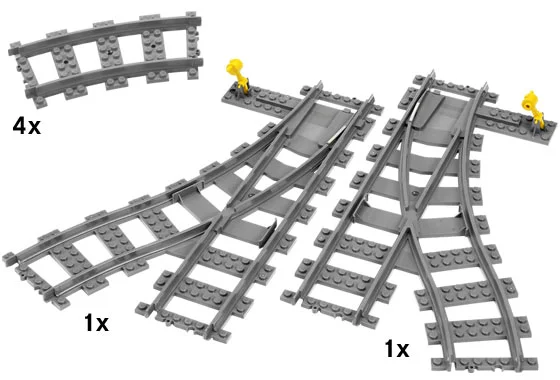 LEGO® 7895 Zwrotnica kolejowa - zdjęcie 7
