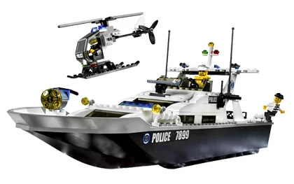 LEGO® 7899 City Police Boat Unikat 2006r - zdjęcie 3
