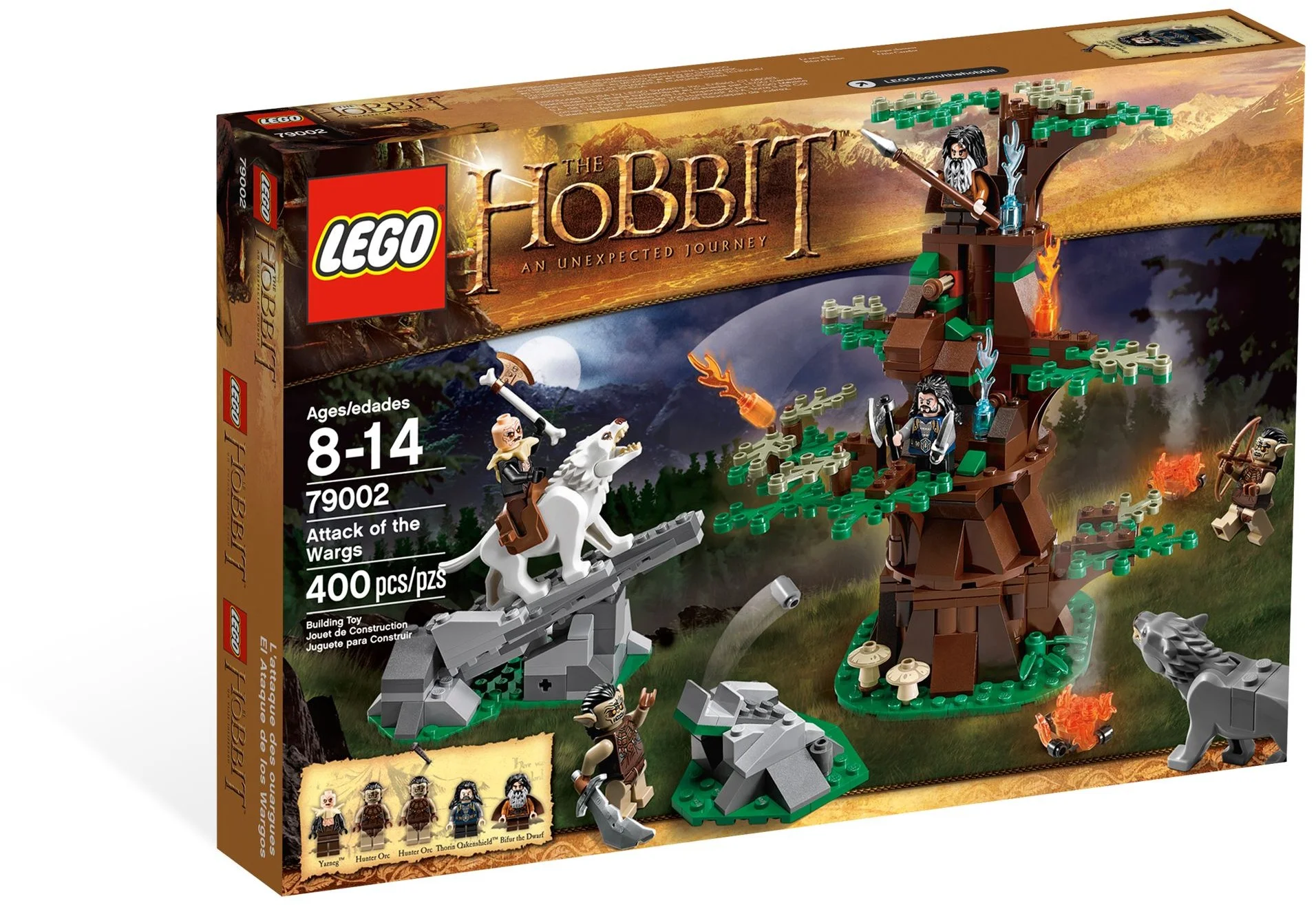 of the Rings Hobbit Atak Wargów