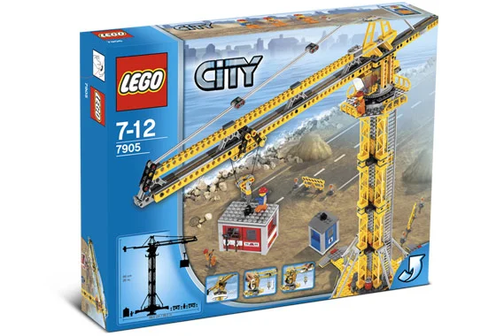 LEGO® 7905 Lego City Żuraw Budowlany Dźwig Budowa - zdjęcie 2