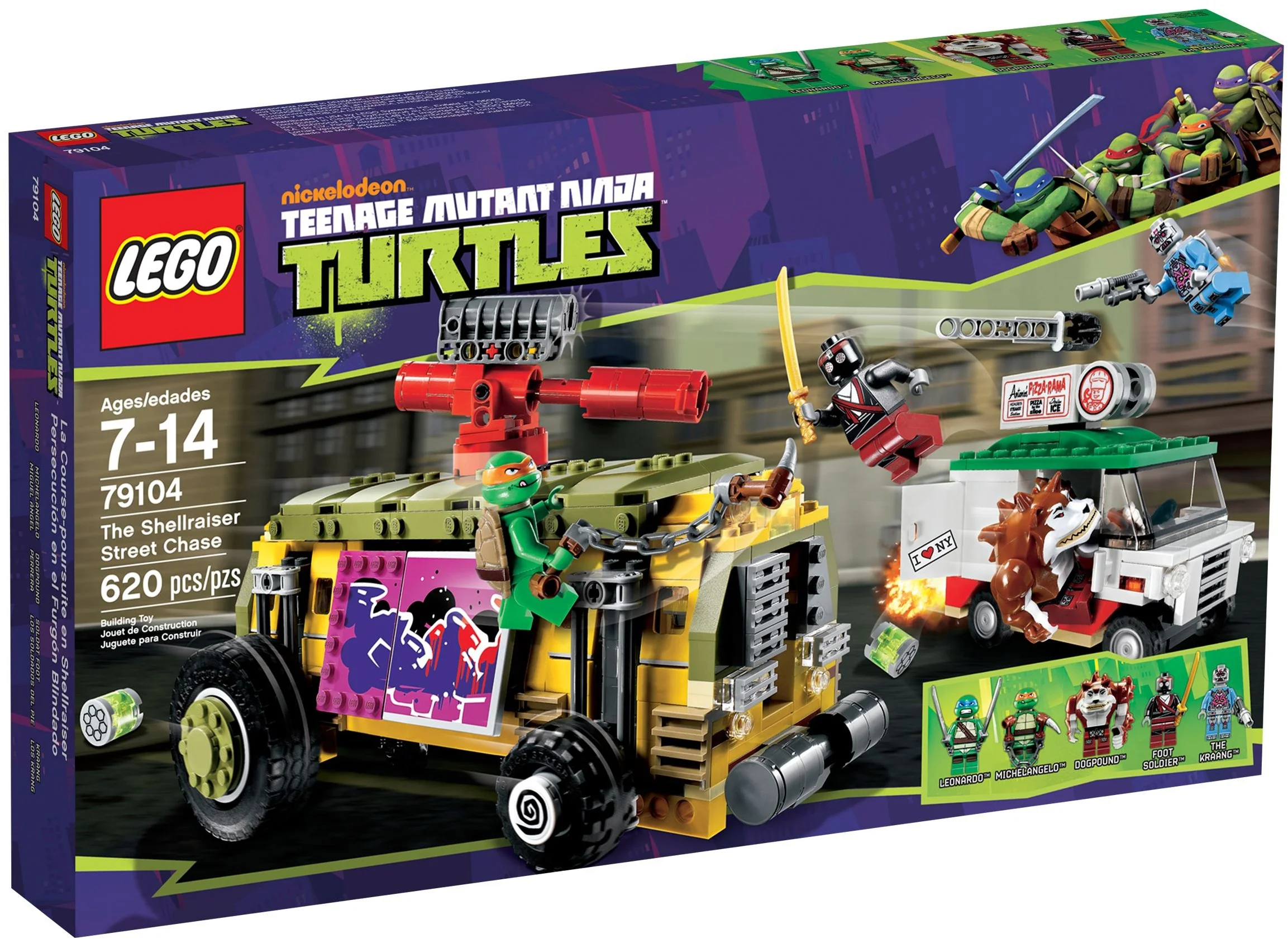 LEGO® 79104 Mutant Ninja Turtles Pościg uliczny - zdjęcie 2