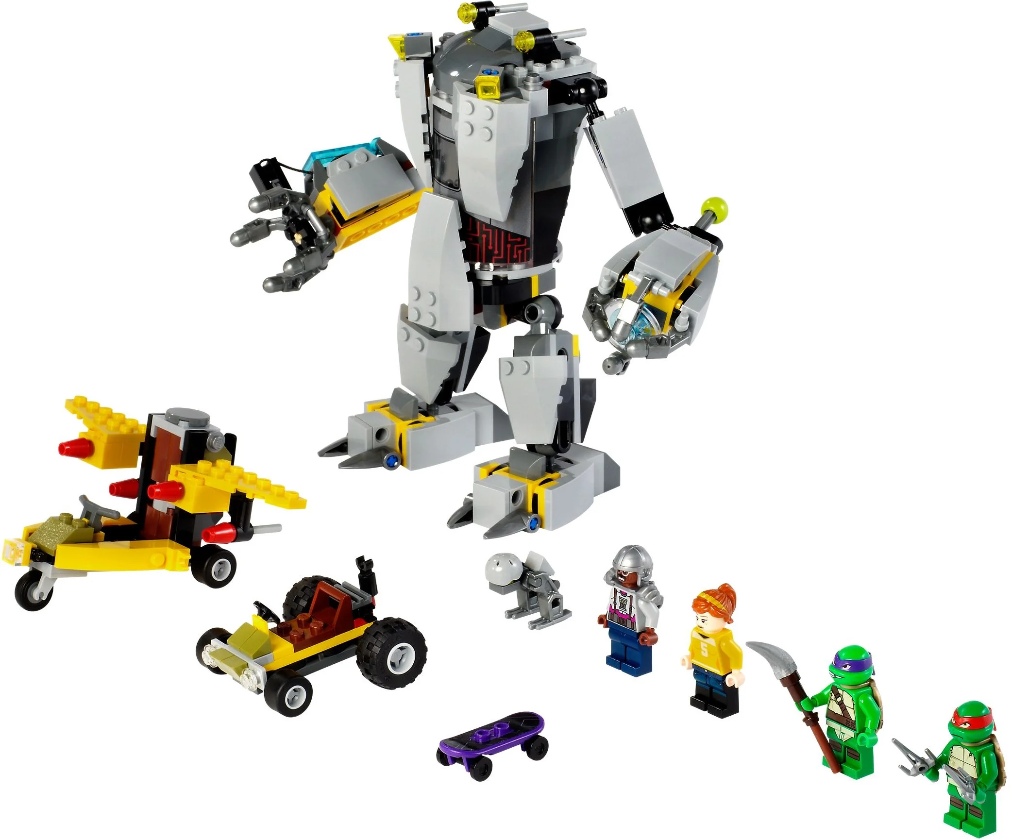 LEGO® 79105 Mutant Ninja Turtles Baxter Robot Rampage Nowe - zdjęcie 3