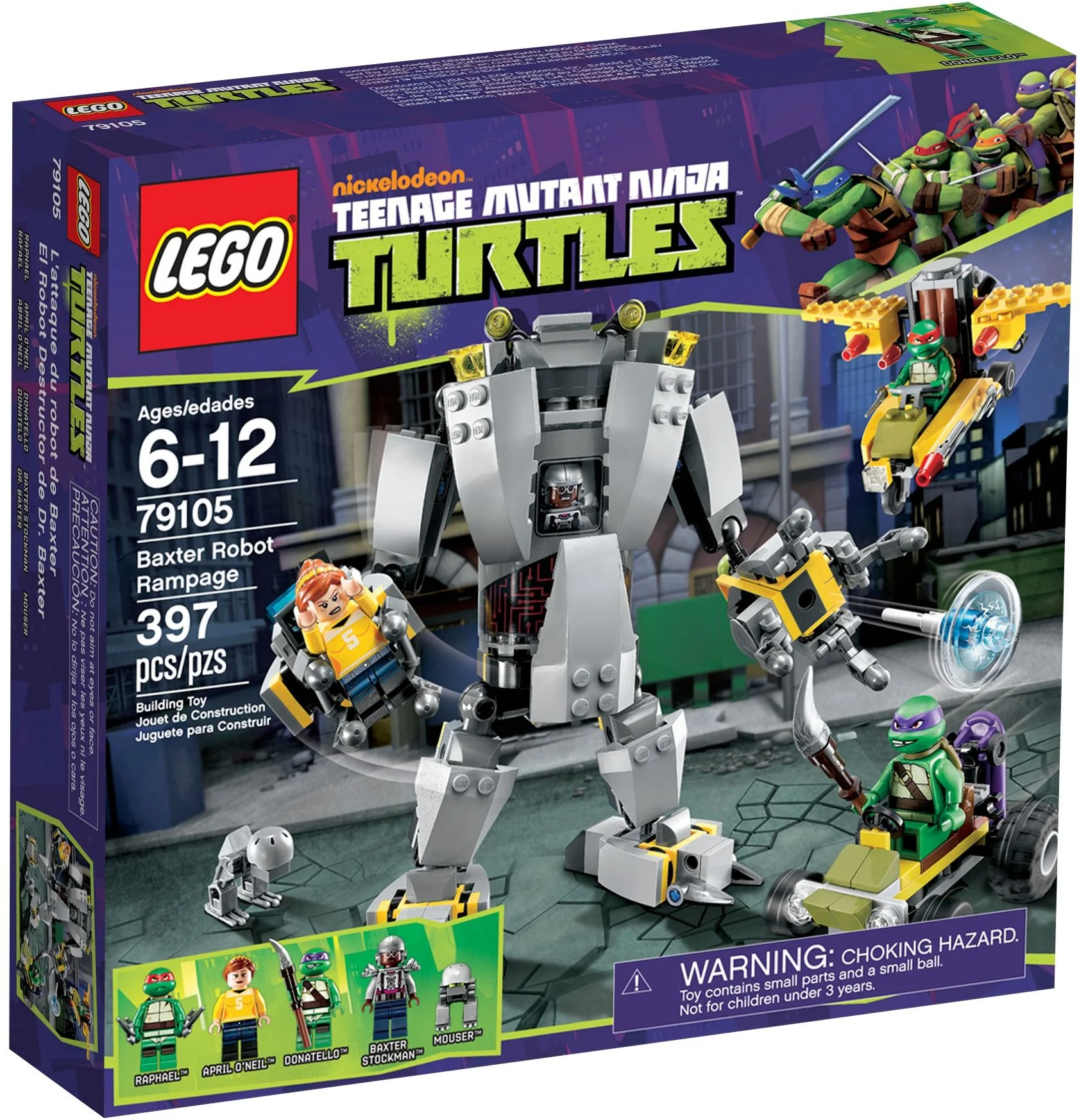 Mutant Ninja Turtles Baxter Robot Rampage Nowe