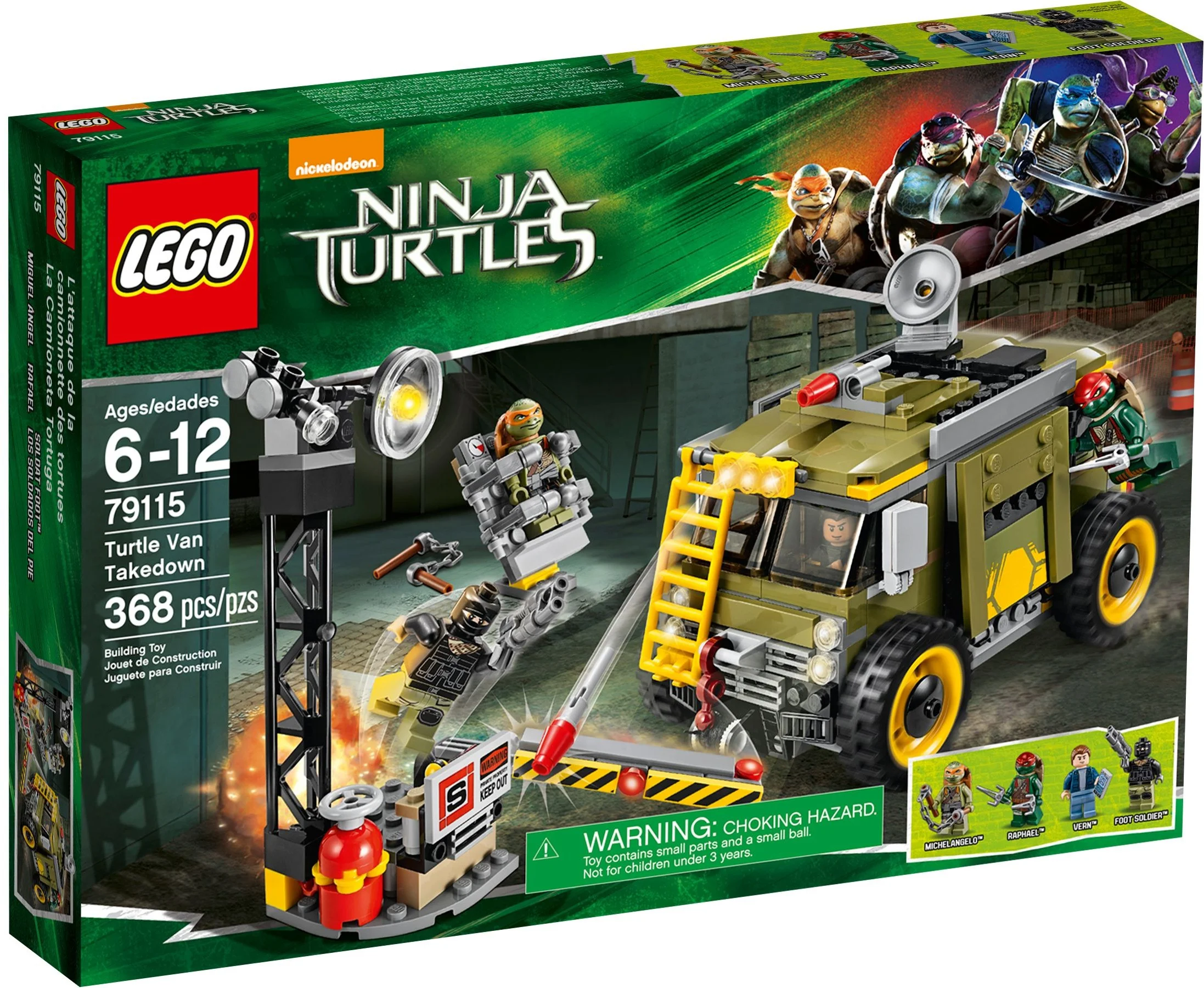 LEGO® 79115 Destrukcja furgonetki żółwi - zdjęcie 11
