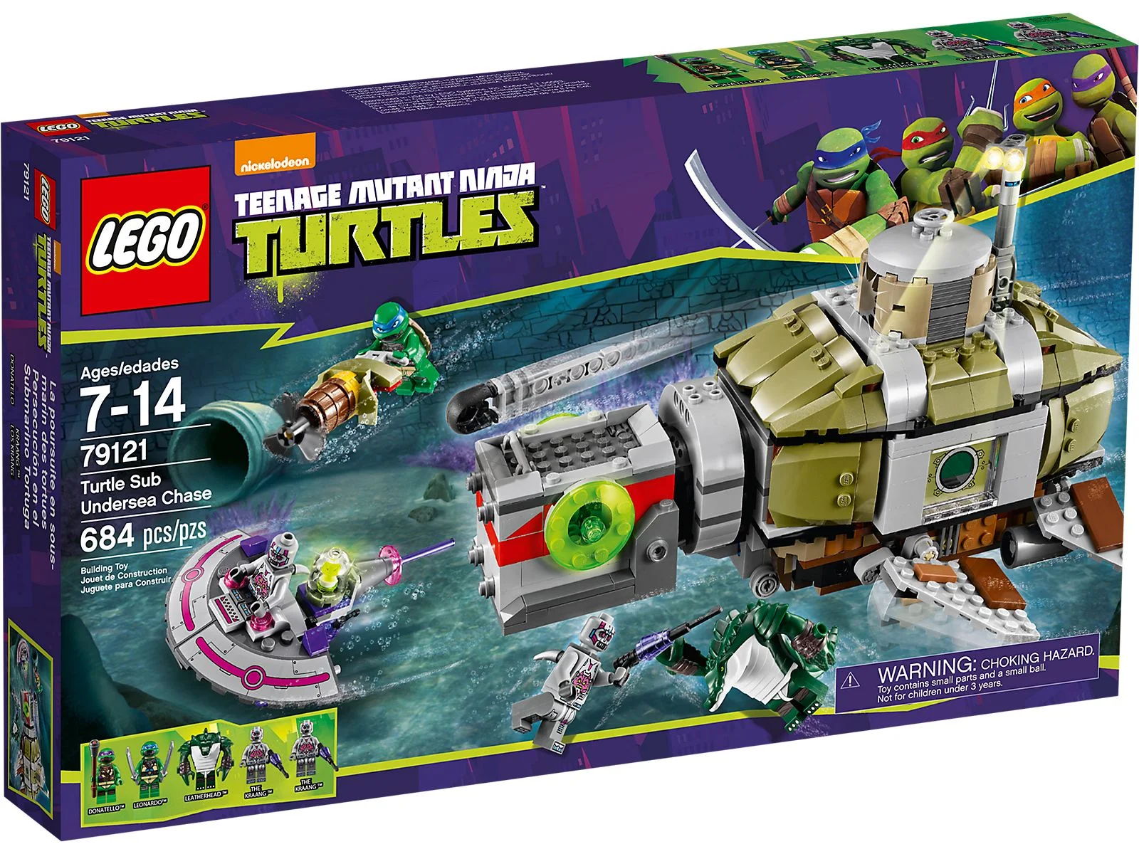 LEGO® 79121 Pościg łodzią podwodną żółwi - zdjęcie 6
