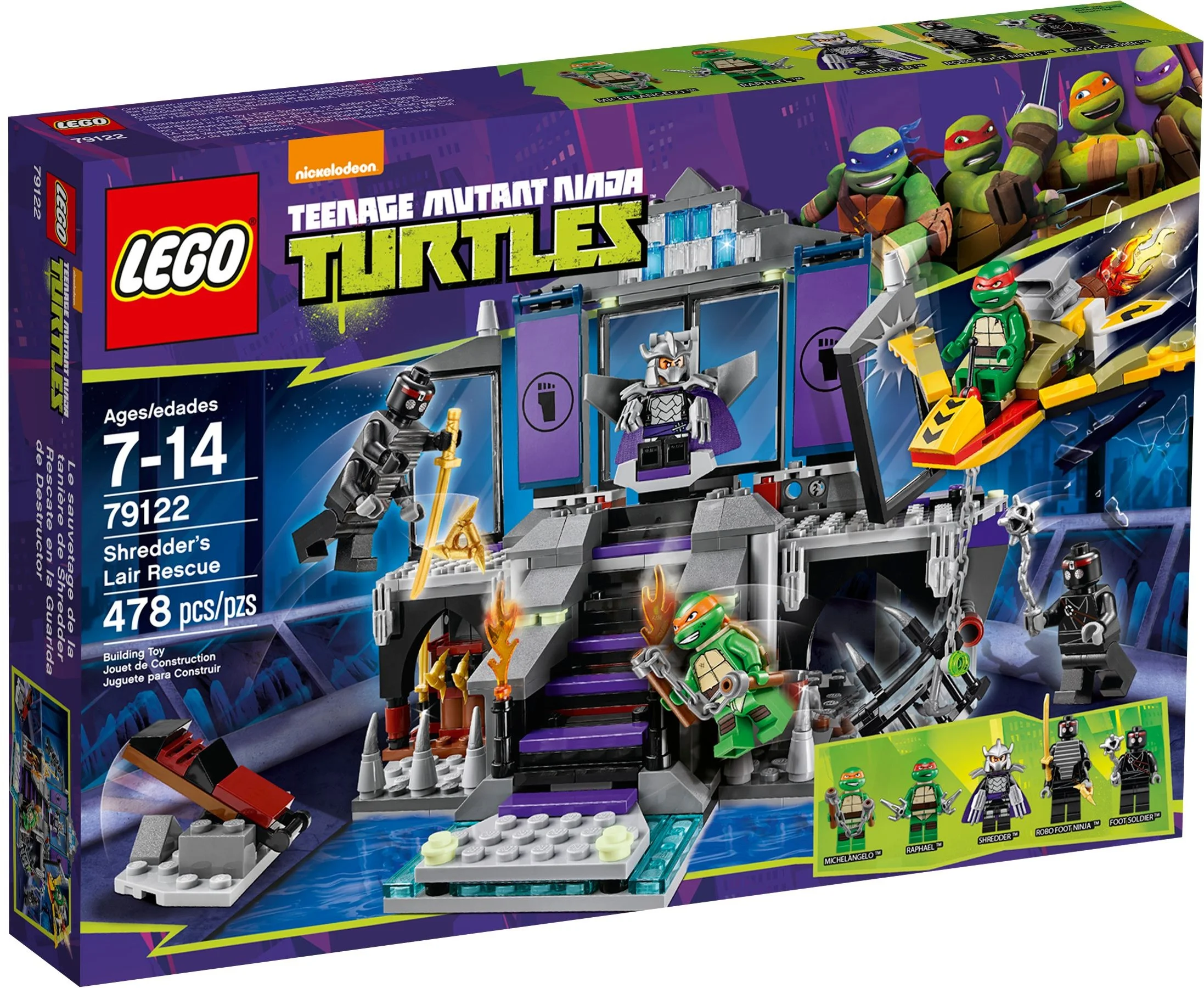LEGO® 79122 Shredder's Lair Rescue - zdjęcie 2