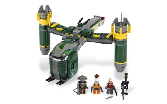 LEGO® 7930 Klocki Lego Star Wars Zestaw Bounty Hunter Assault Gunship - zdjęcie 2